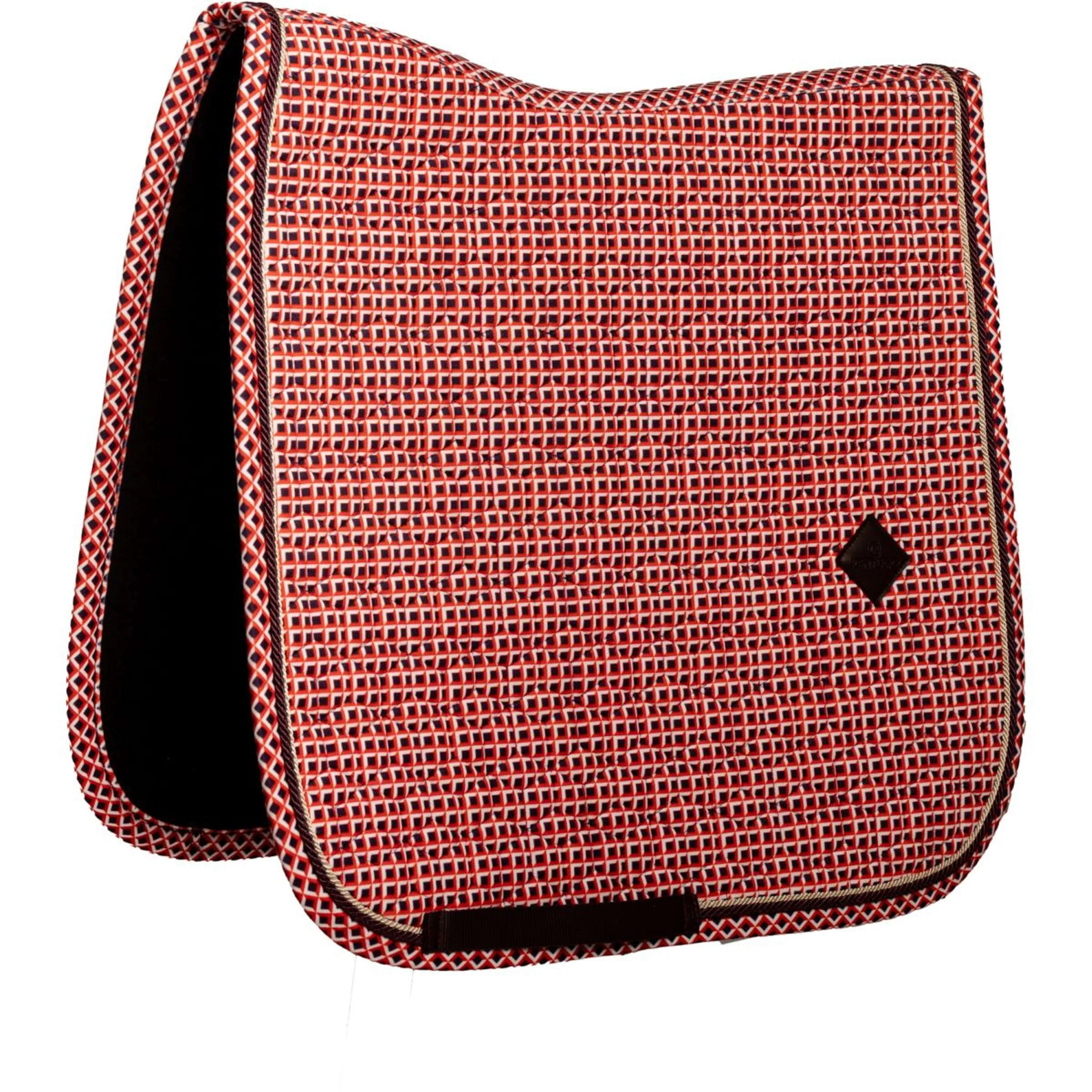 Kentucky Sottosella Velvet Check Dressage Viola