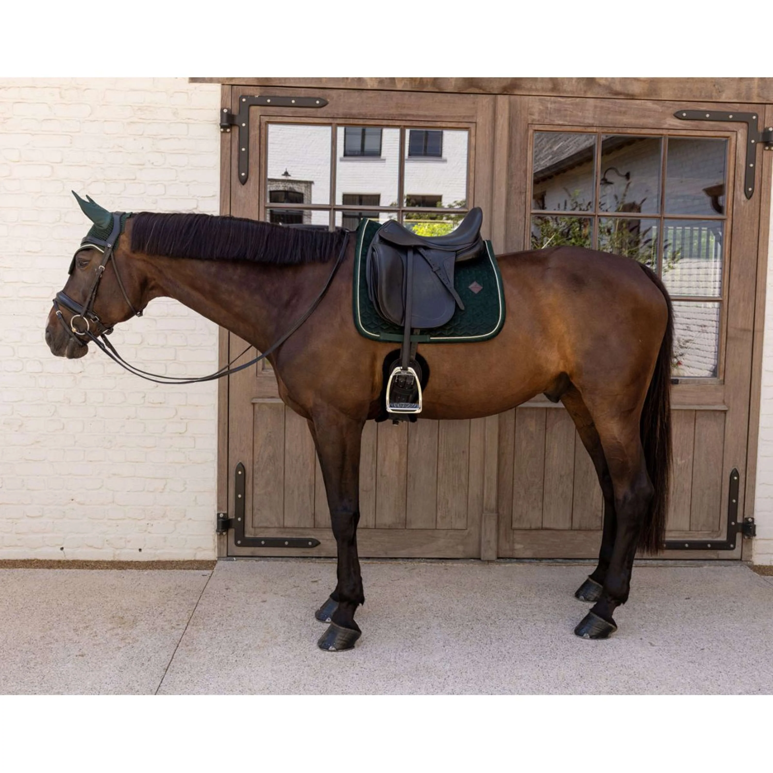 Kentucky Sottosella Velvet Dressage Pine Green - Image 2