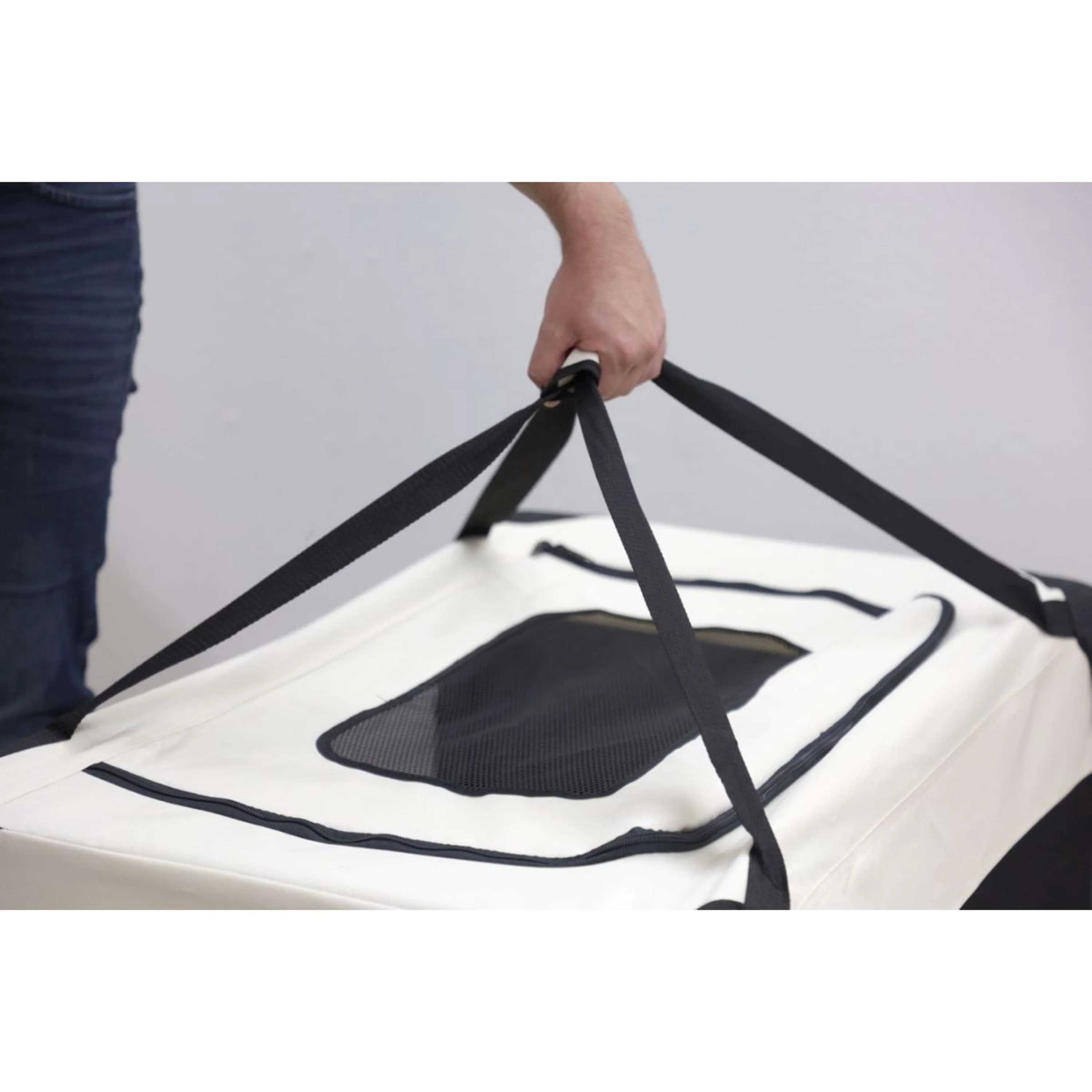 Kerbl Box da Viaggio Journey Grigio/Beige - Image 6