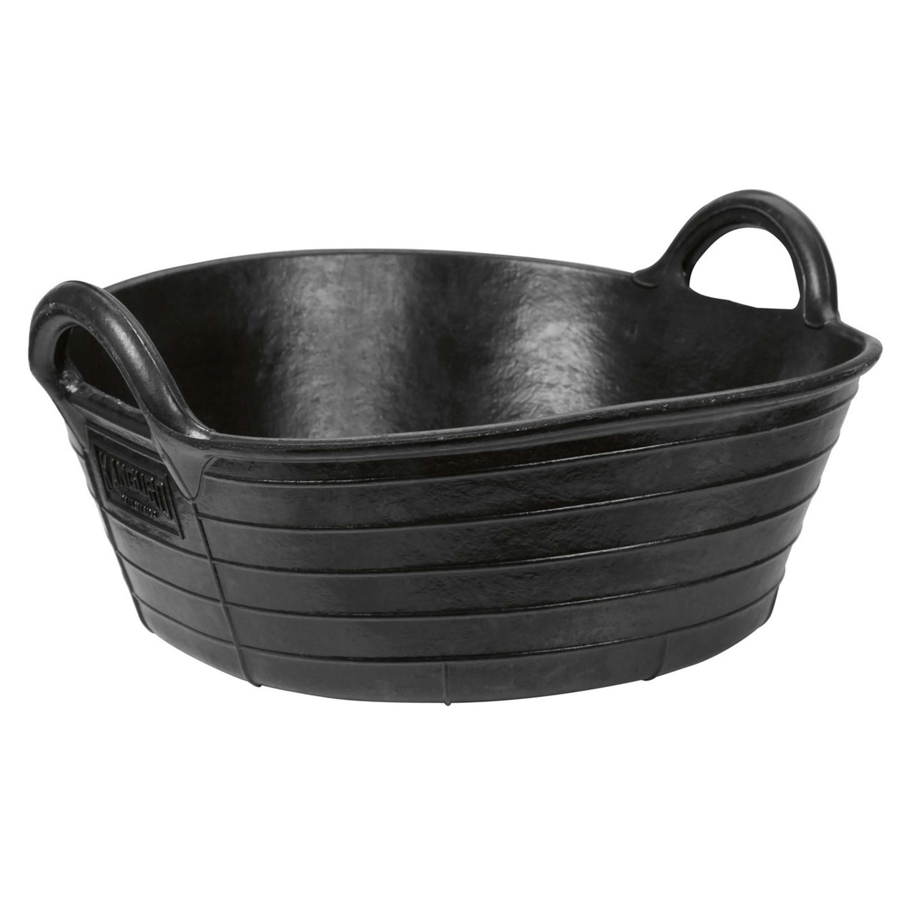 Kerbl Ciotola per cibo e acqua Gomma Nero - Image 2