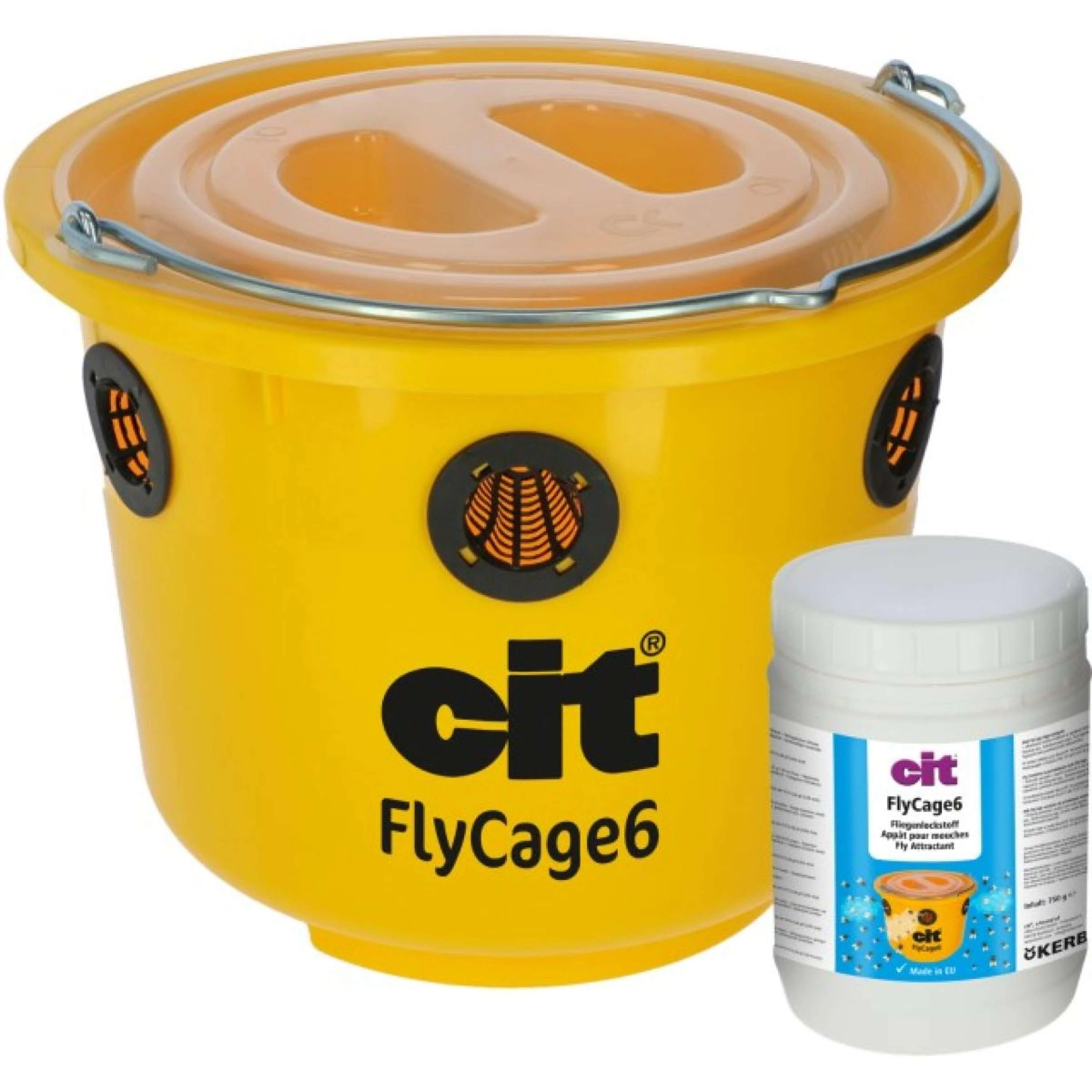 Kerbl Trappola per Mosche Cit FlyCage6 Set Giallo - Image 2