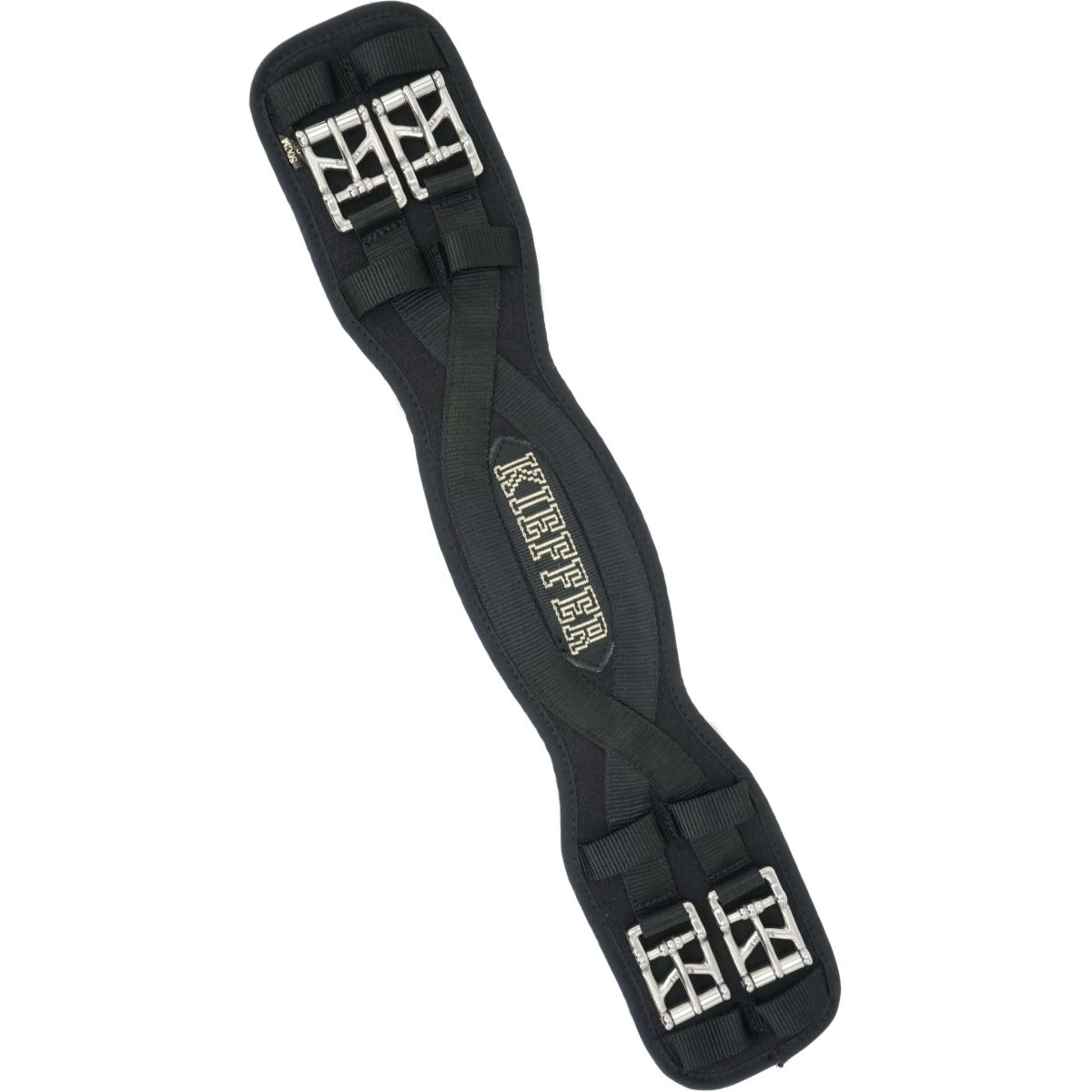 Kieffer Sottopancia da Dressage Air-Tex senza elastico Nero
