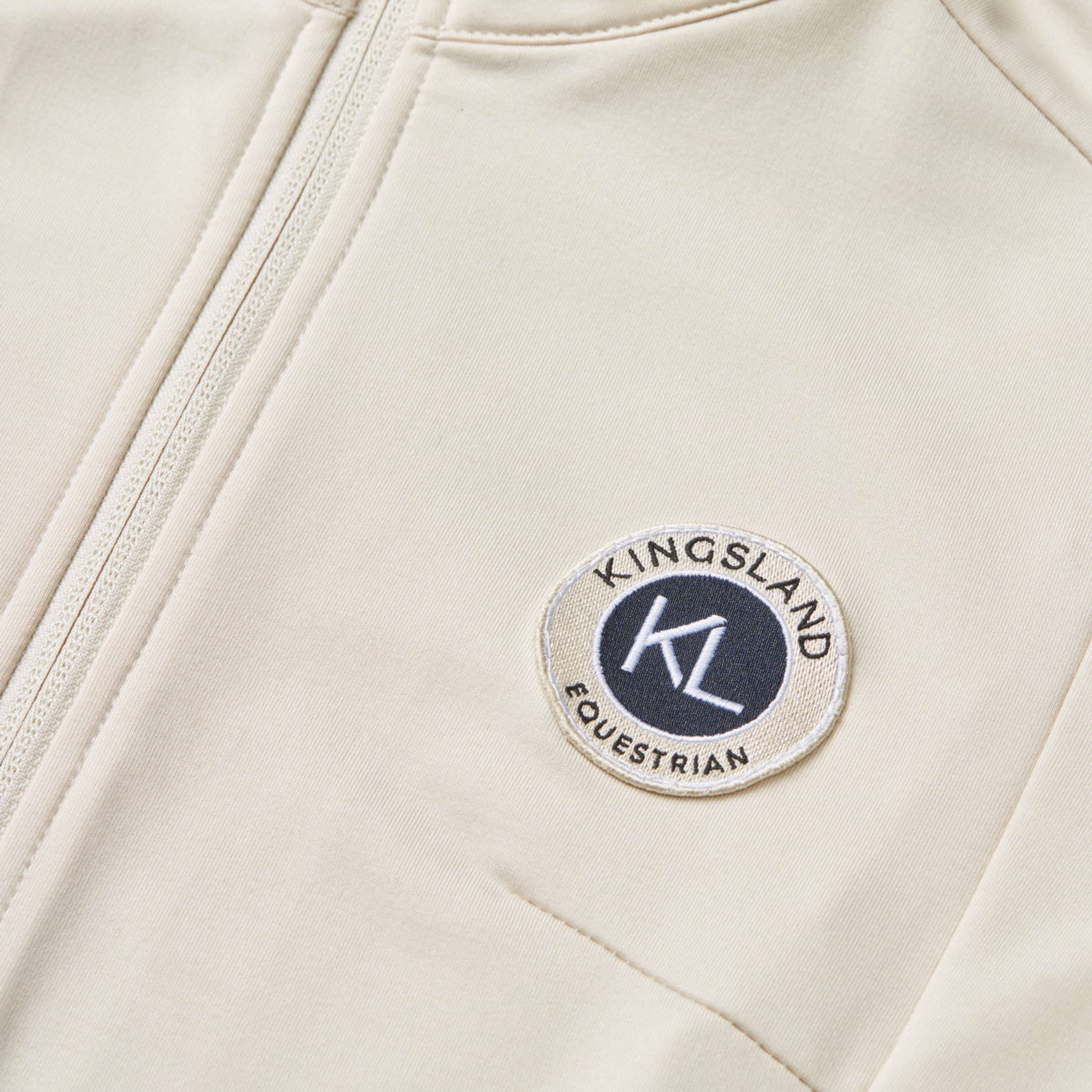 Kingsland Felpa con cappuccio e zip KLLucy Micro Pile Rainy Day - Image 3