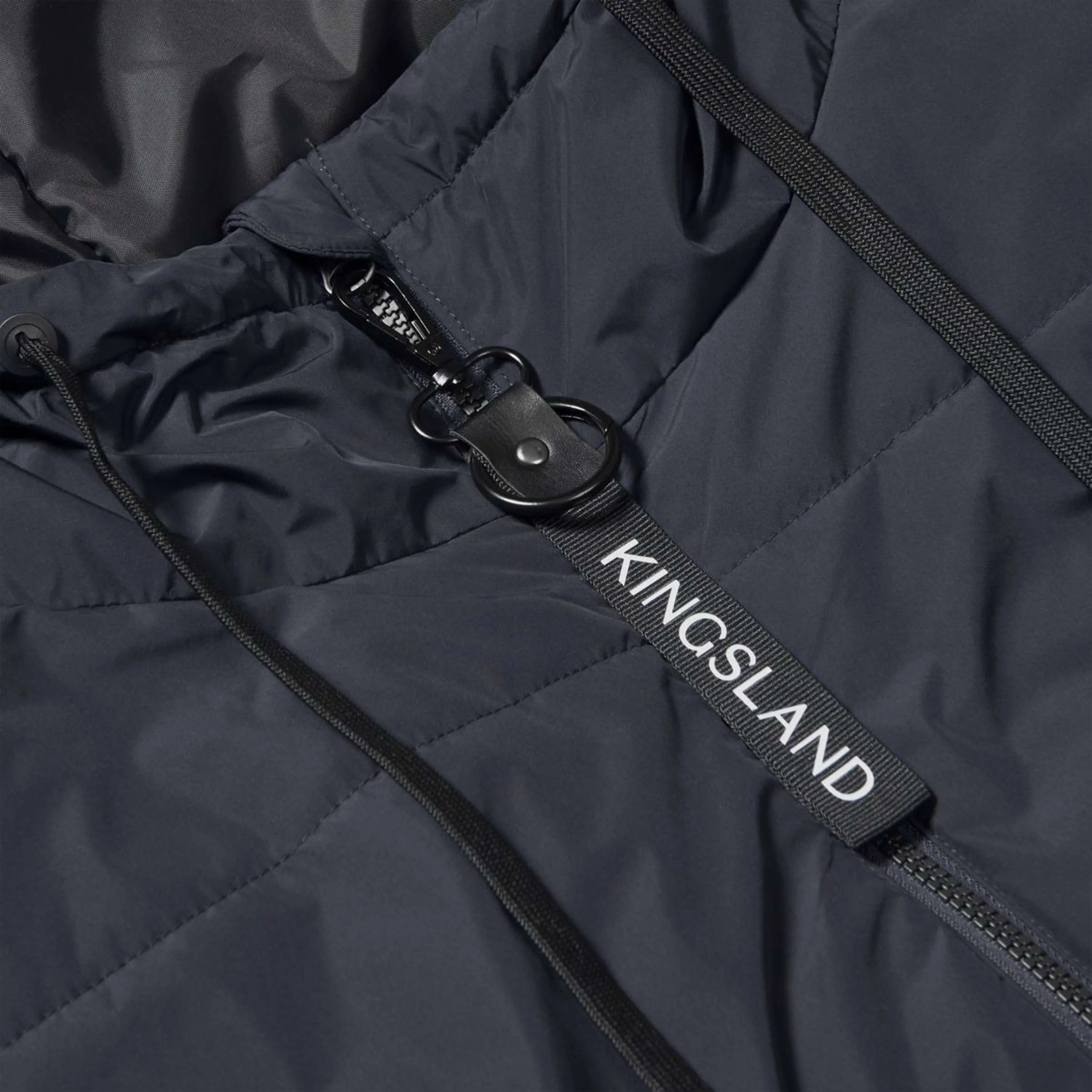 Kingsland Impermeabile Lungo KLMarley Navy - Image 3
