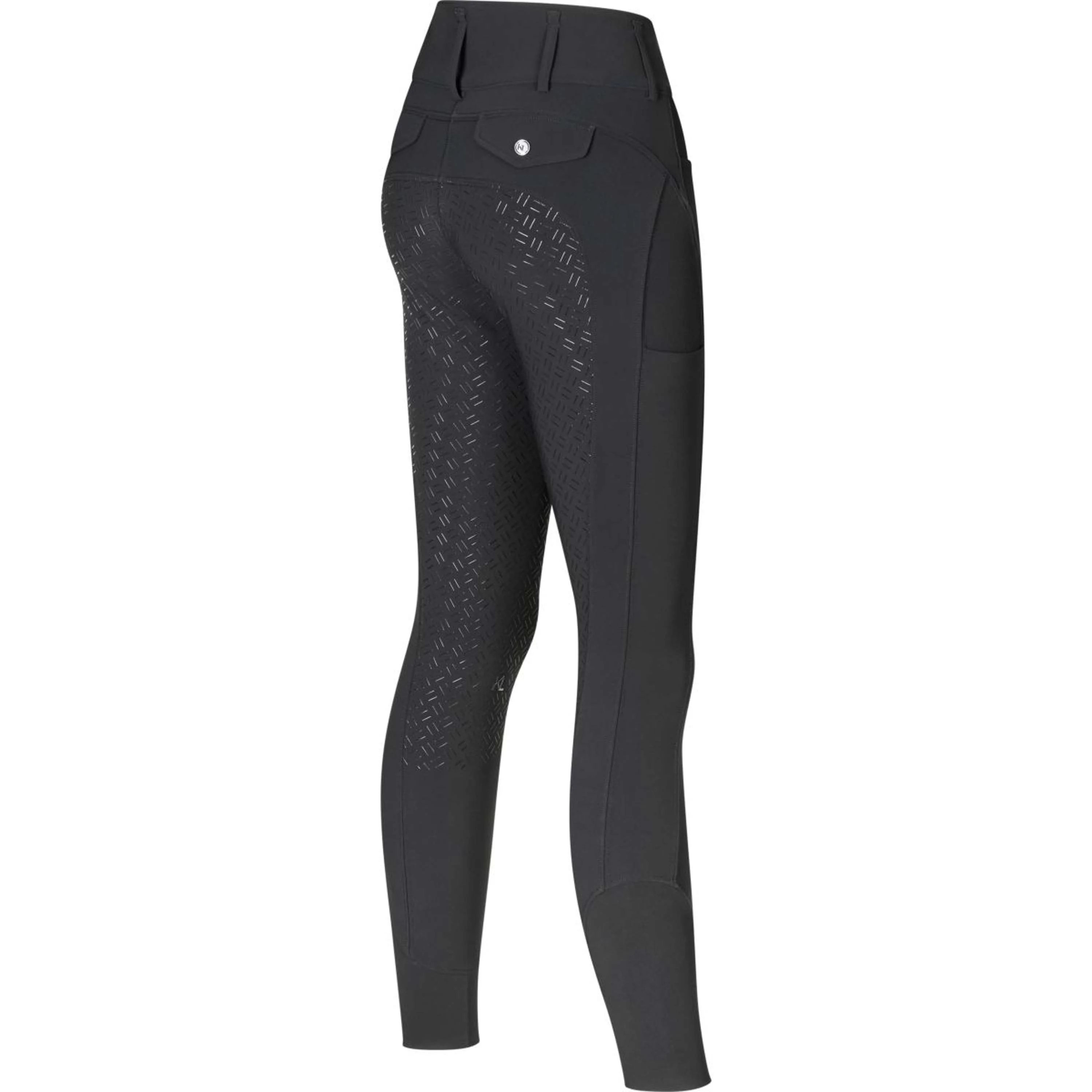 Kingsland Pantaloni da Equitazione Kimi Full Grip Nero - Image 2
