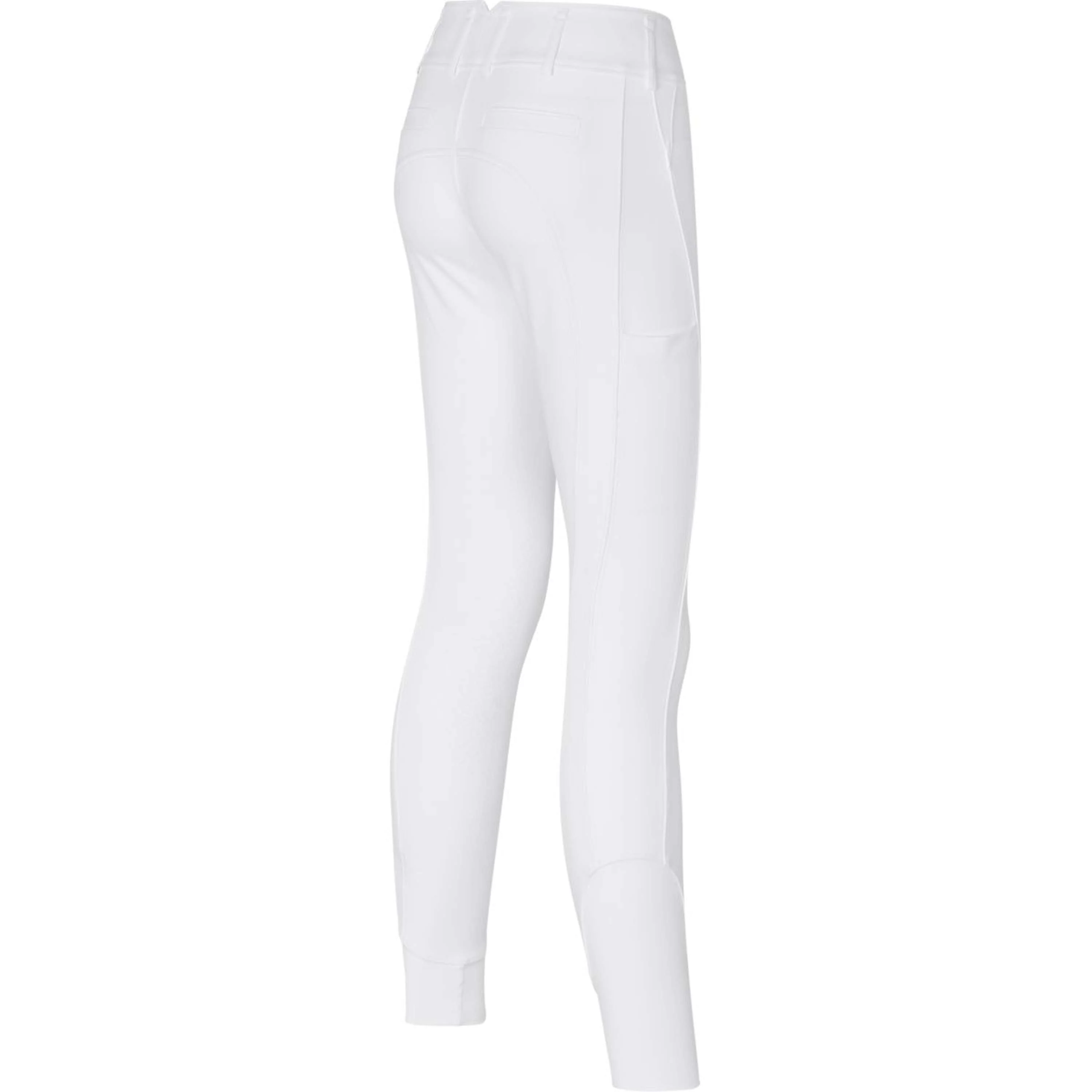 Kingsland Pantaloni da Equitazione Kira Full Grip Bianco - Image 2