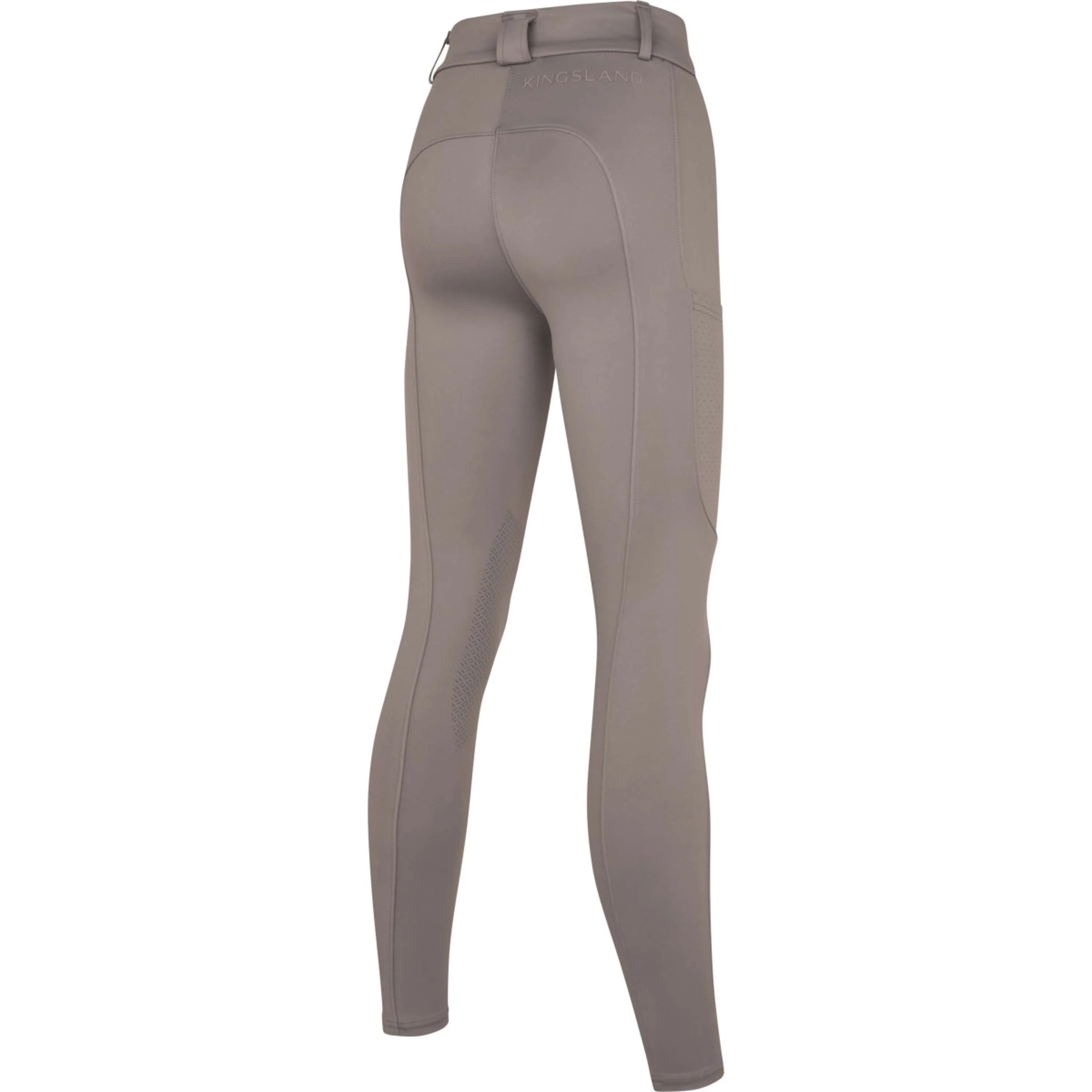 Kingsland Pantaloni da Equitazione KLKaya Presa del ginocchio Brown Iron - Image 2