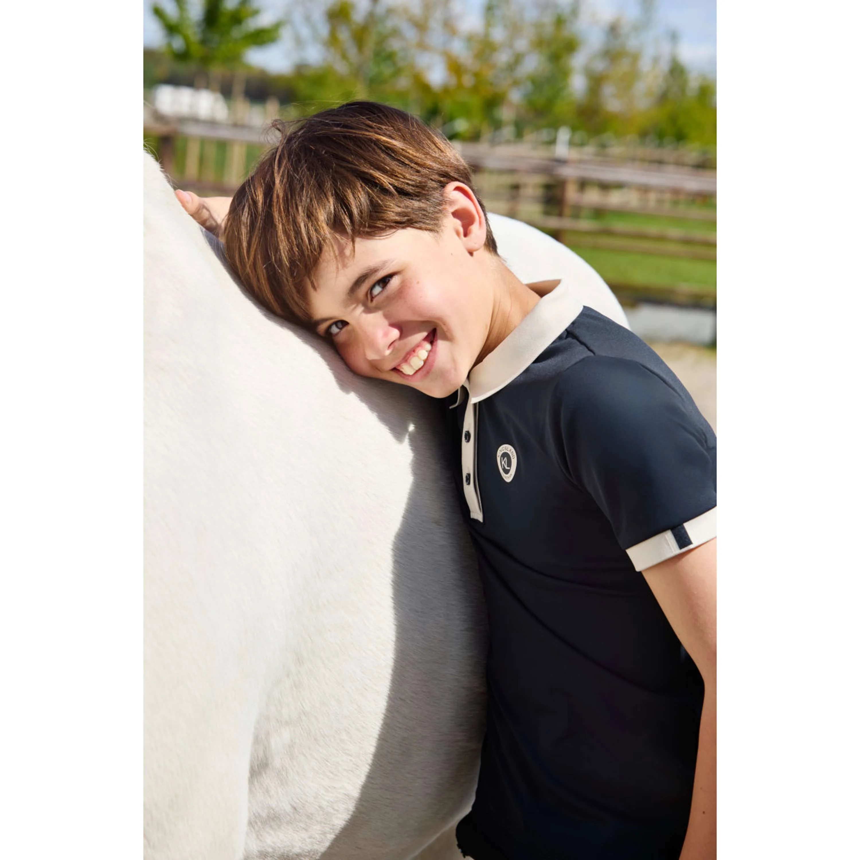 Kingsland Poloshirt KLLaura Junior Navy - Image 4