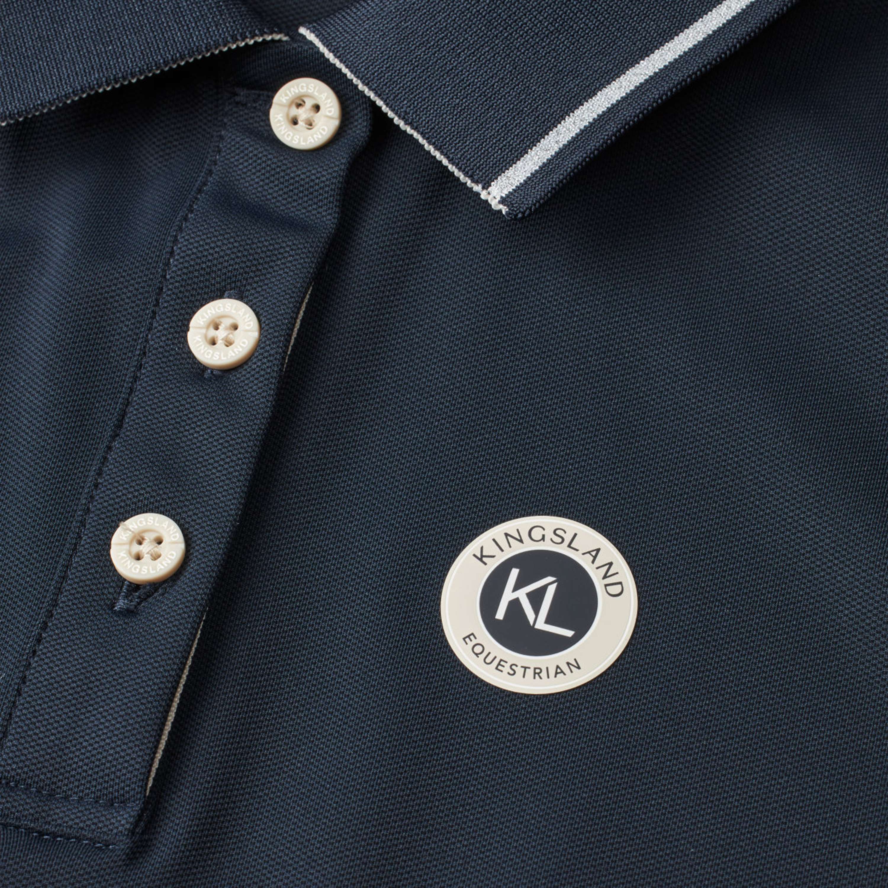 Kingsland Polo KLLaura Senza Maniche Navy - Image 3