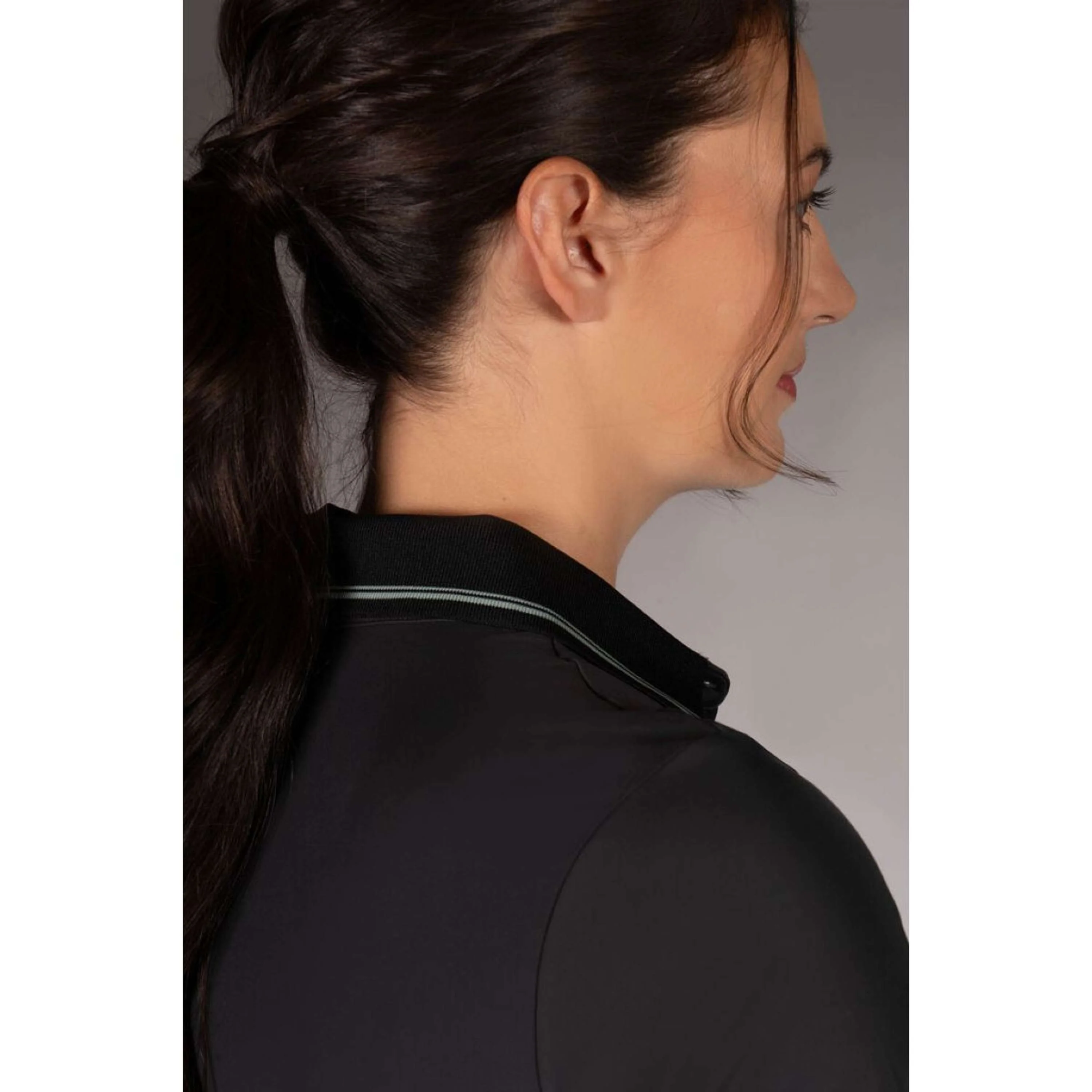 Lauria Garrelli Poloshirt Limone Nero - Image 6