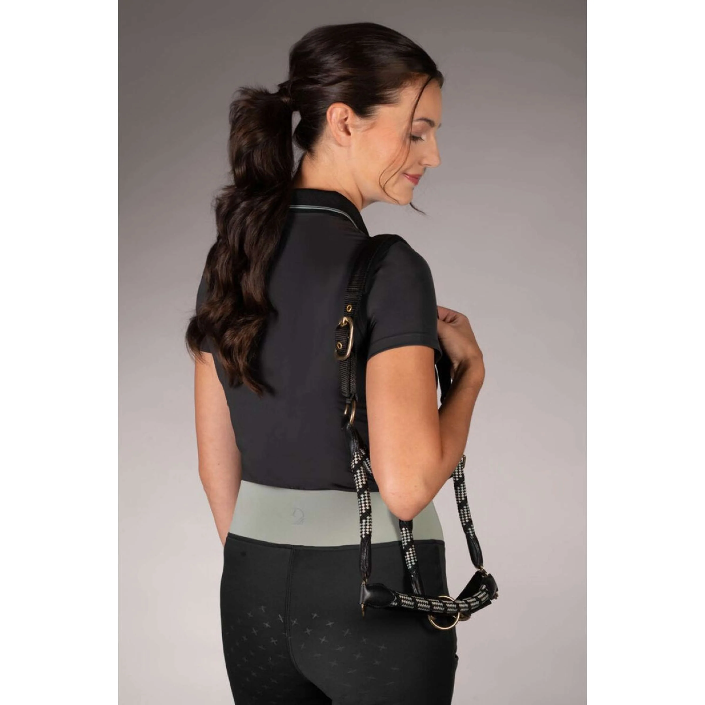 Lauria Garrelli Poloshirt Limone Nero - Image 8
