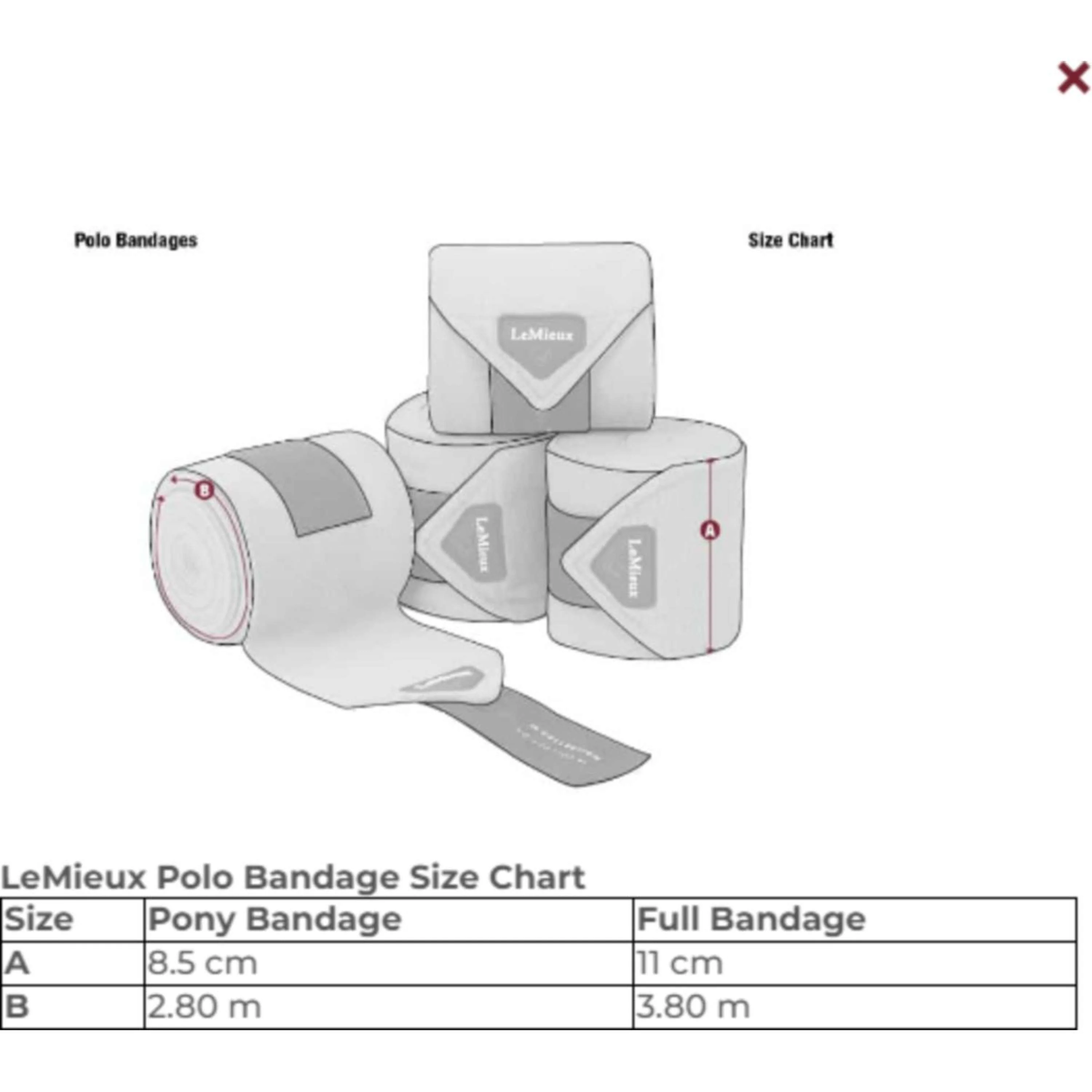 LeMieux Bende Loire Polo Mulberry - Image 2