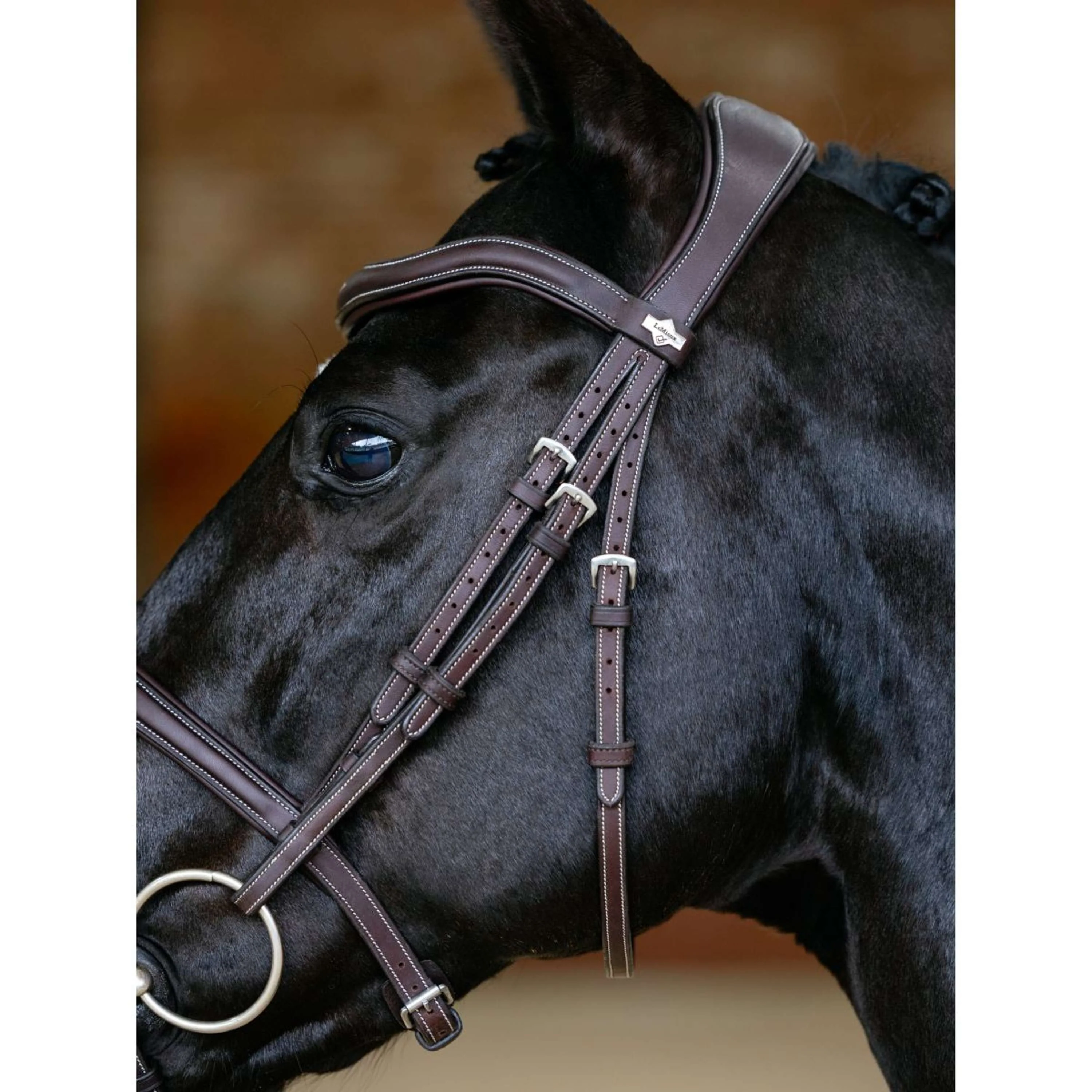 LeMieux Briglia Kudos Contour Flash Marrone - Image 7