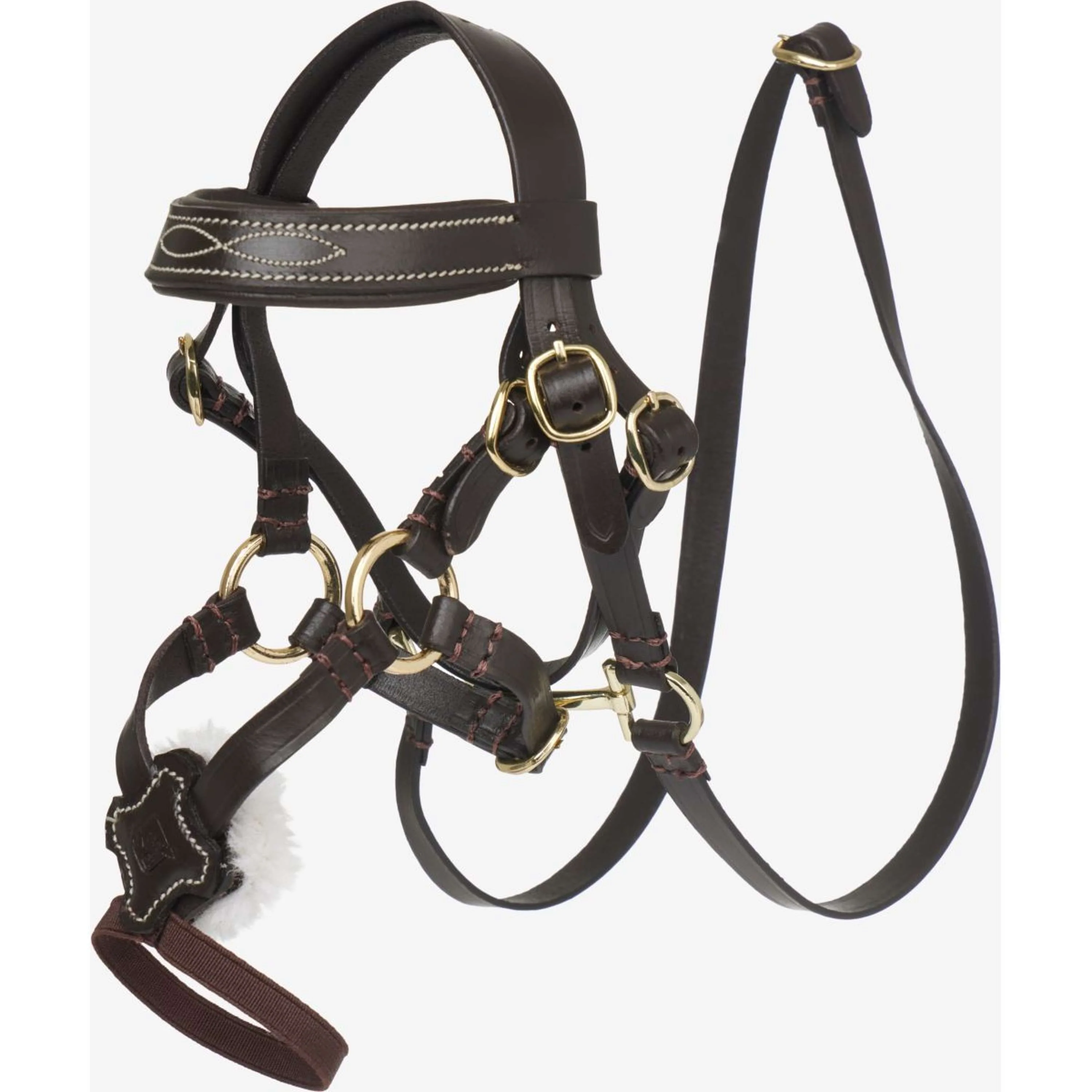 LeMieux Briglia Toy Pony Mexican Marrone