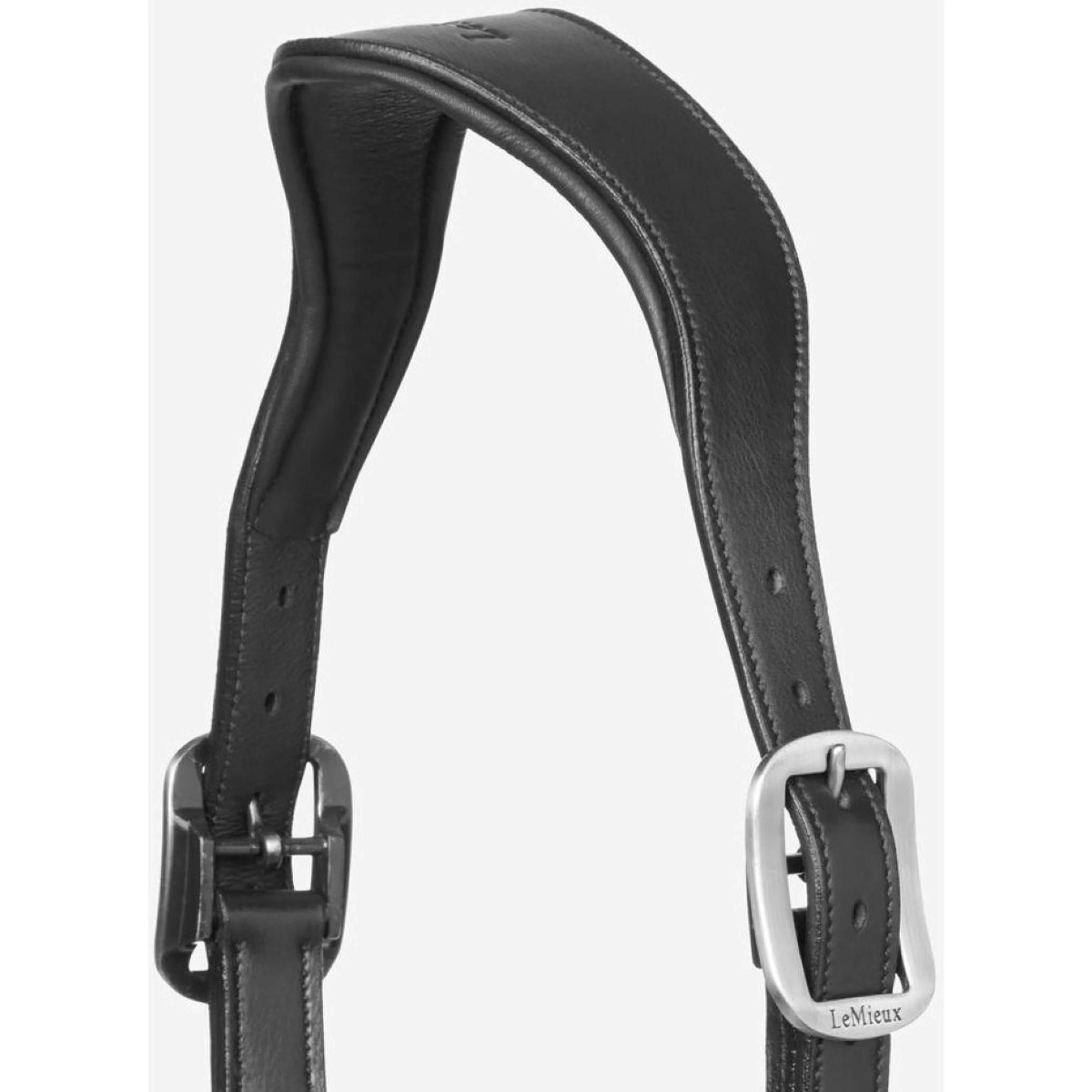 LeMieux Cavezza in Pelle Crystal Nero - Image 3
