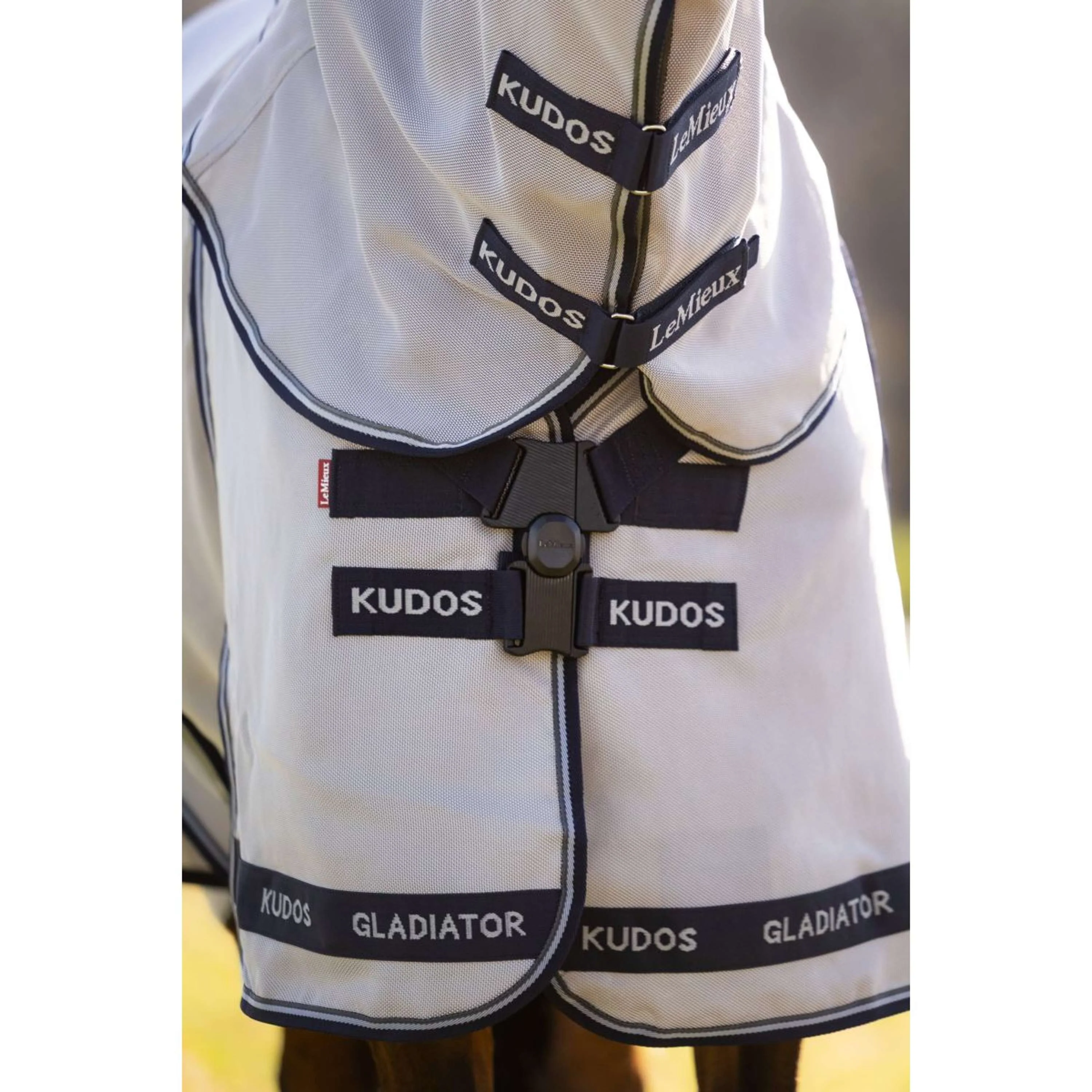 LeMieux Coperta Antimosche Kudos Gladiator Grigio - Image 8