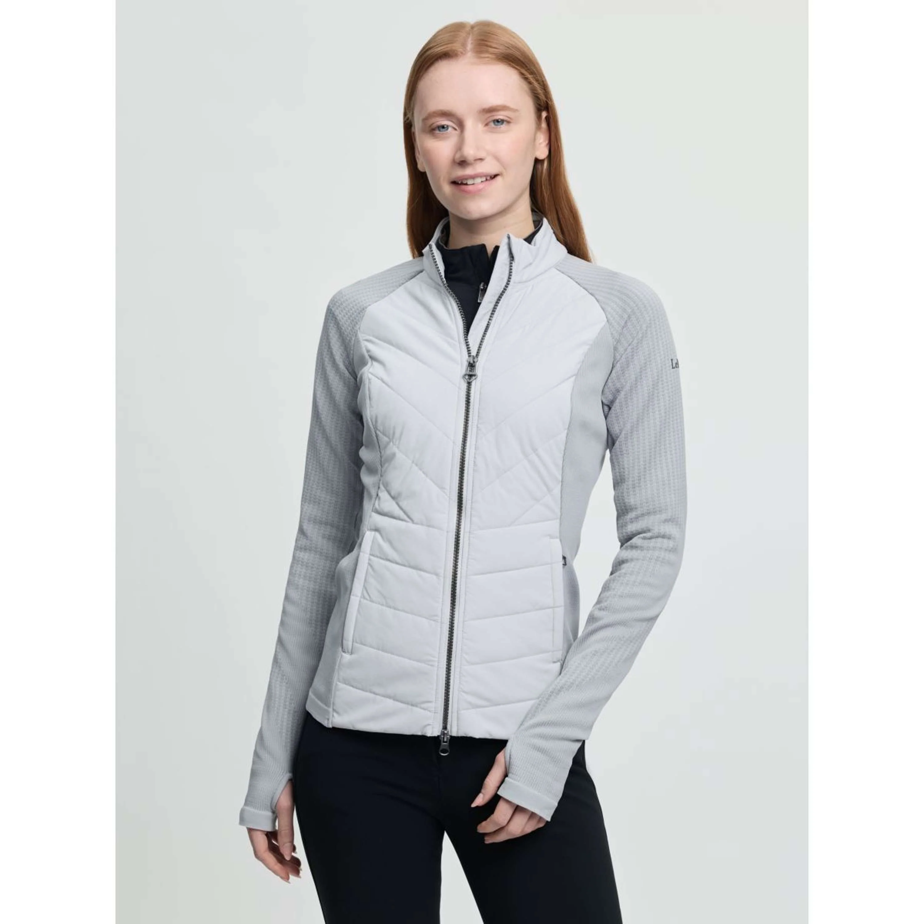 LeMieux Felpa con cappuccio e zip Maddie Grigio