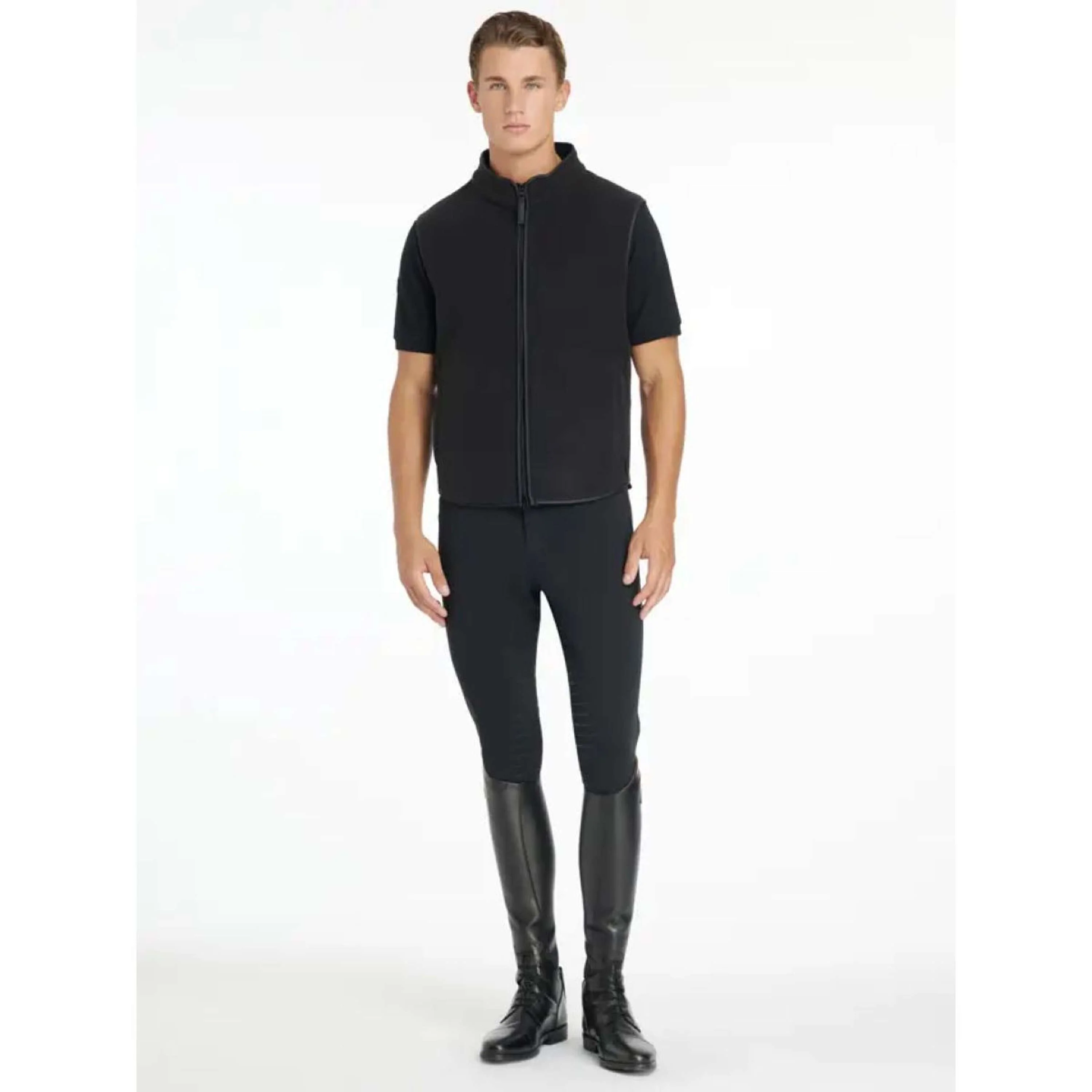 LeMieux Gilet Fleece Uomini Nero - Image 3