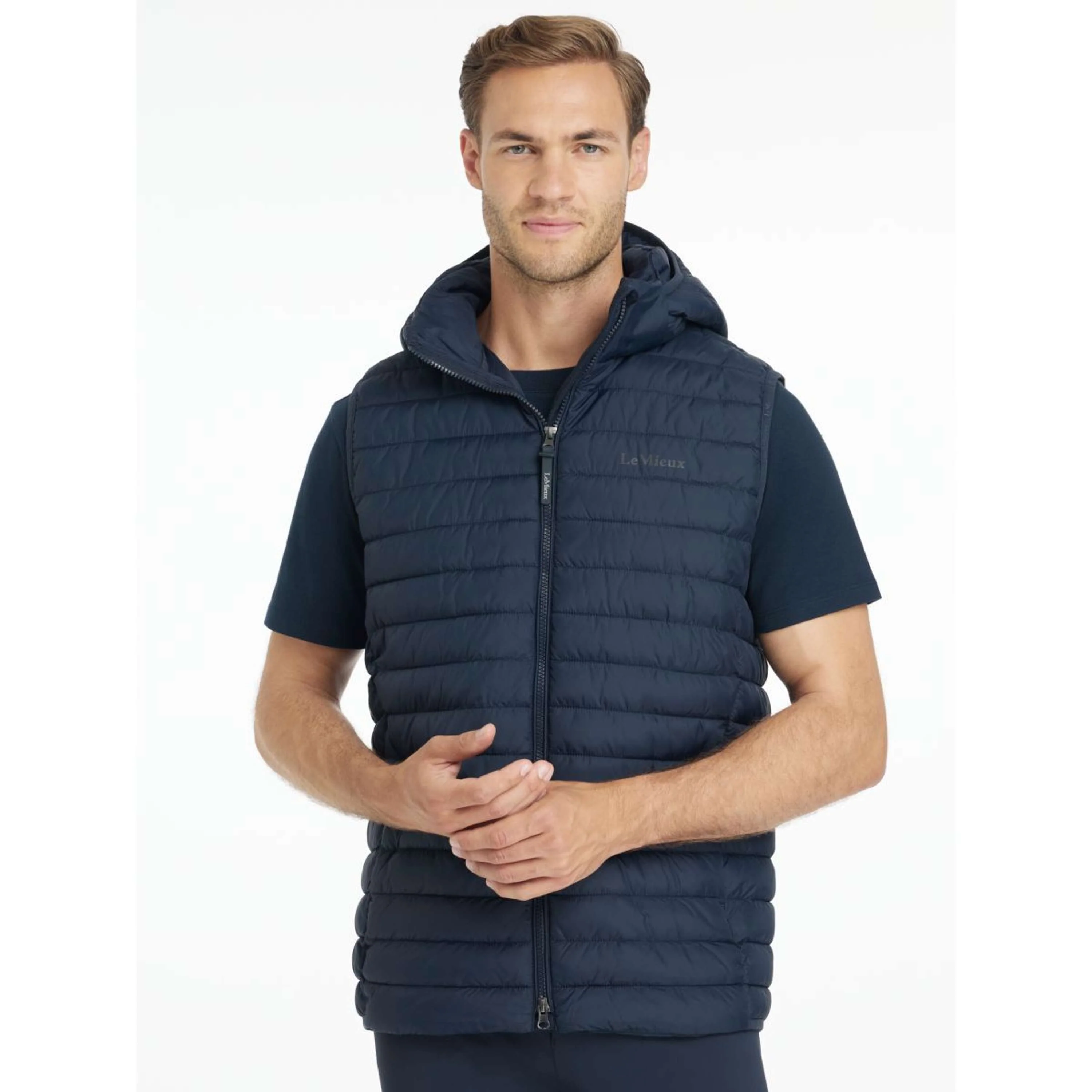 LeMieux Gilet Puffer Uomini Navy - Image 4