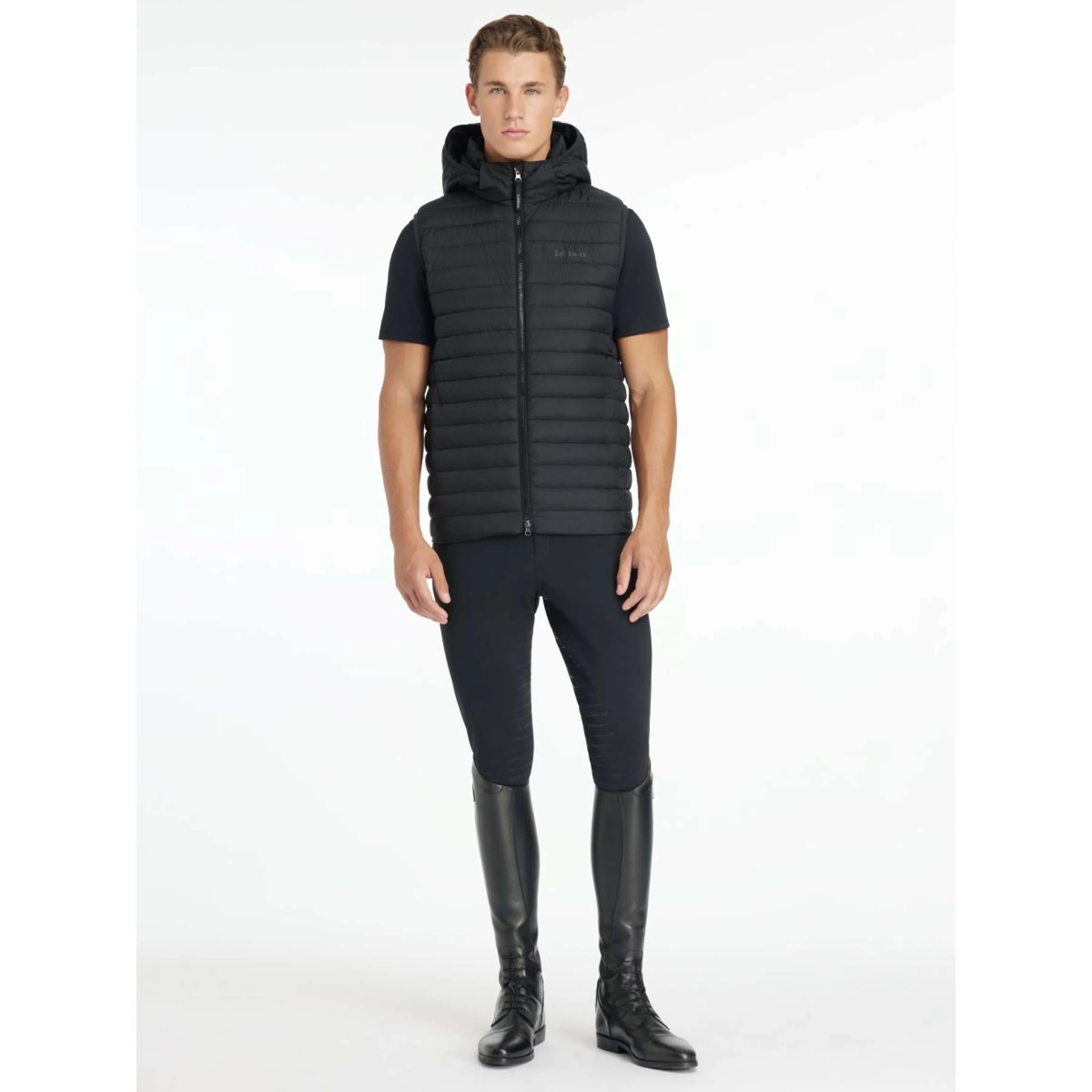 LeMieux Gilet Puffer Uomini Nero - Image 5