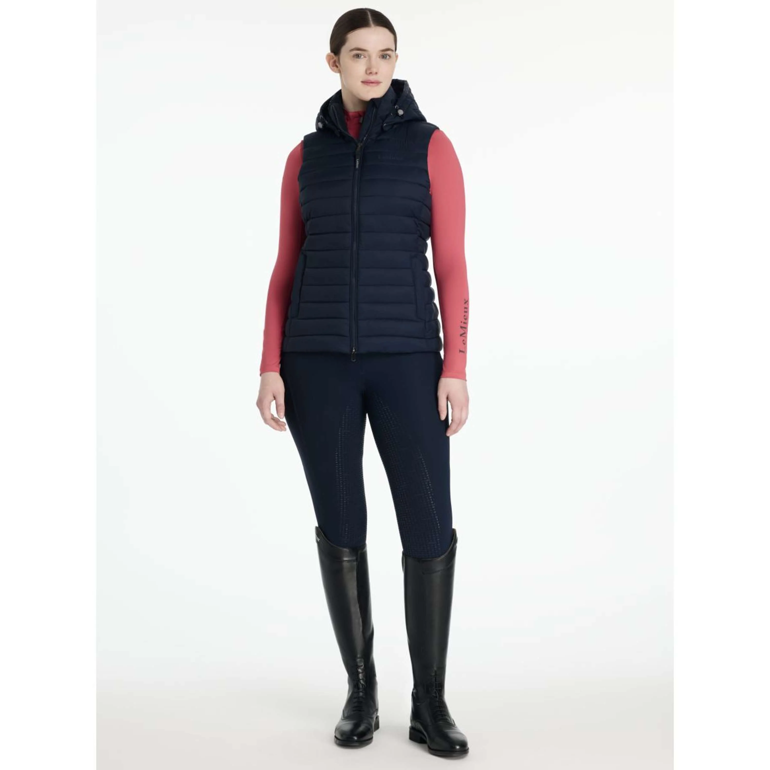LeMieux Gilet Rose Navy - Image 4