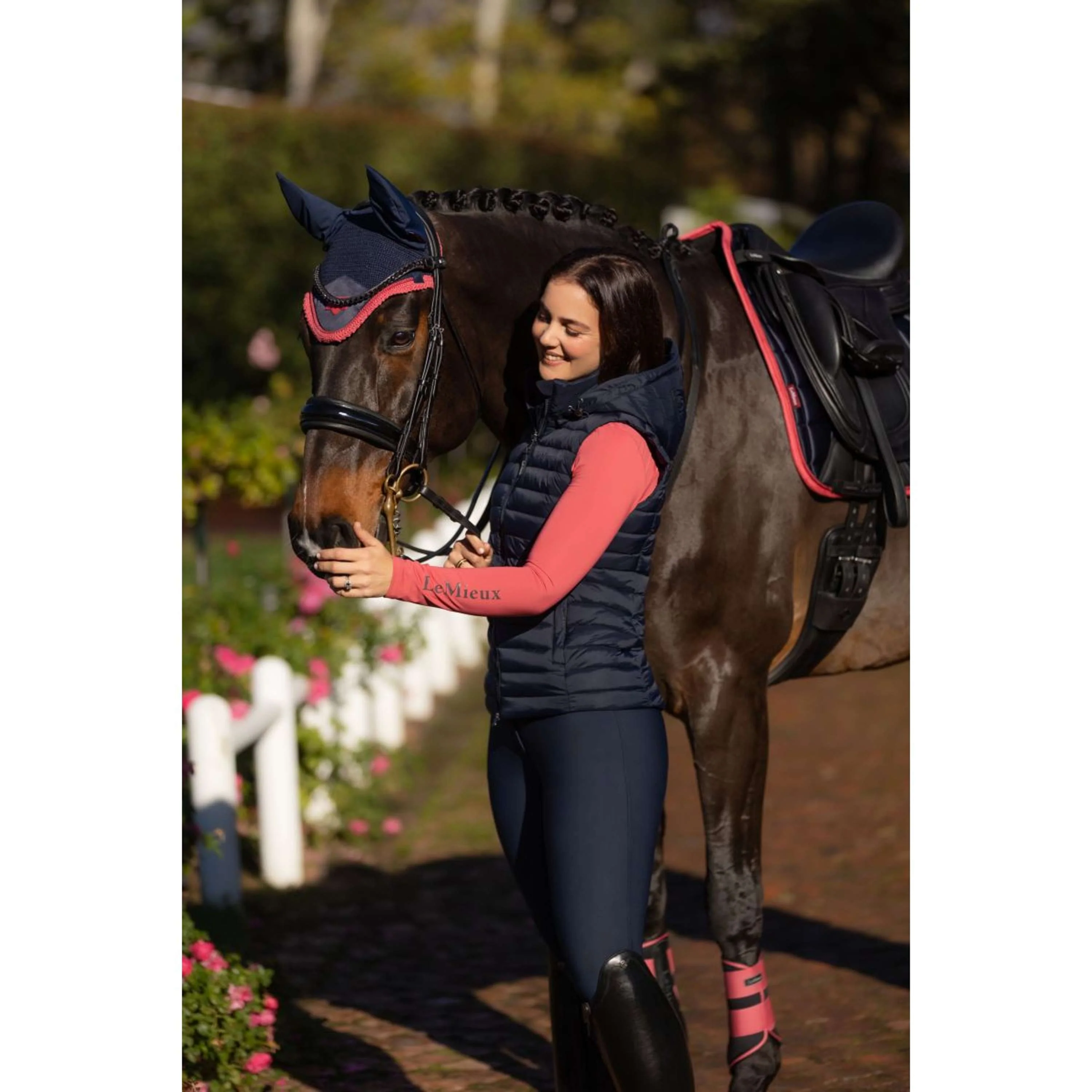 LeMieux Gilet Rose Navy - Image 8