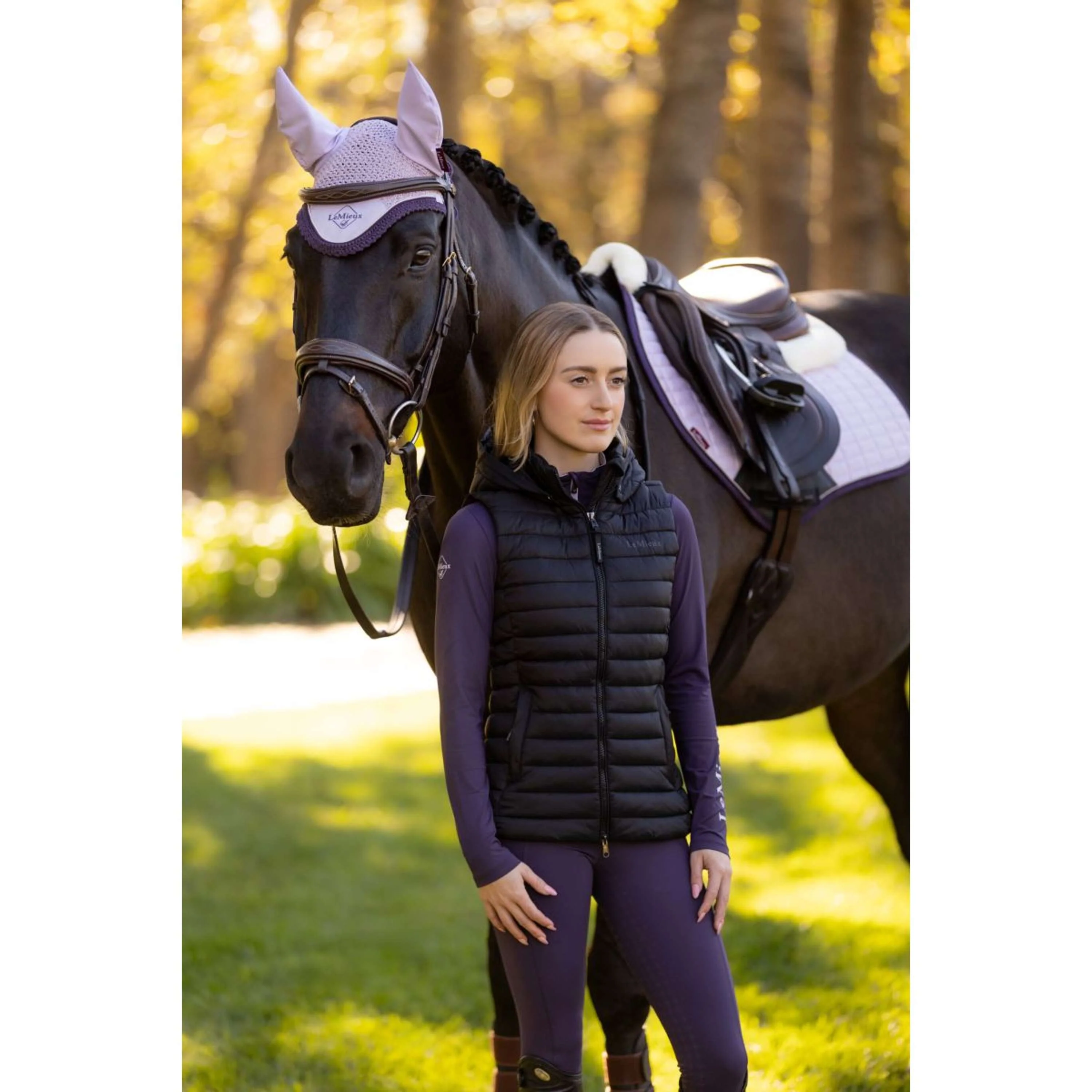 LeMieux Gilet Rose Nero - Image 5
