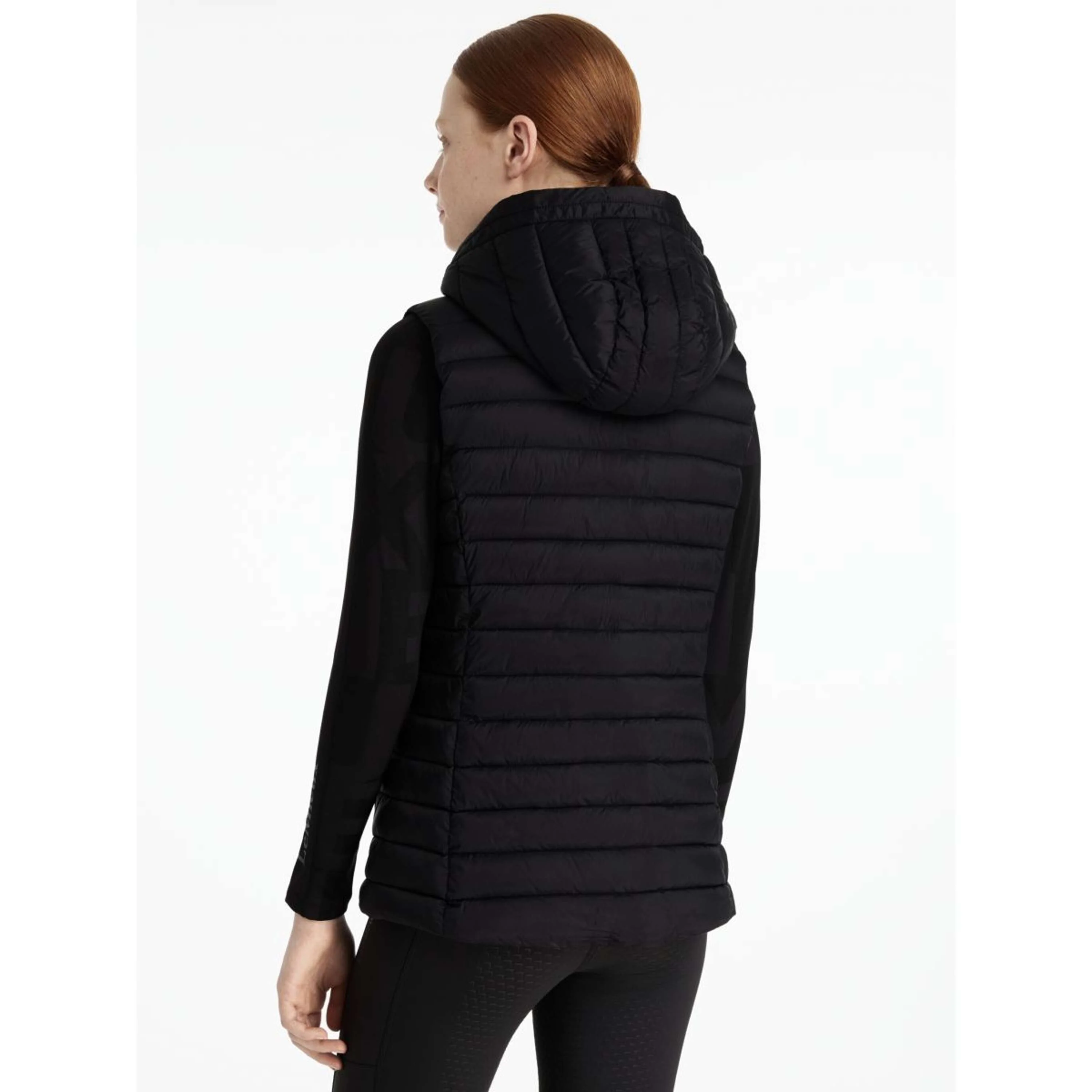 LeMieux Gilet Young Rider Ruby Nero - Image 2