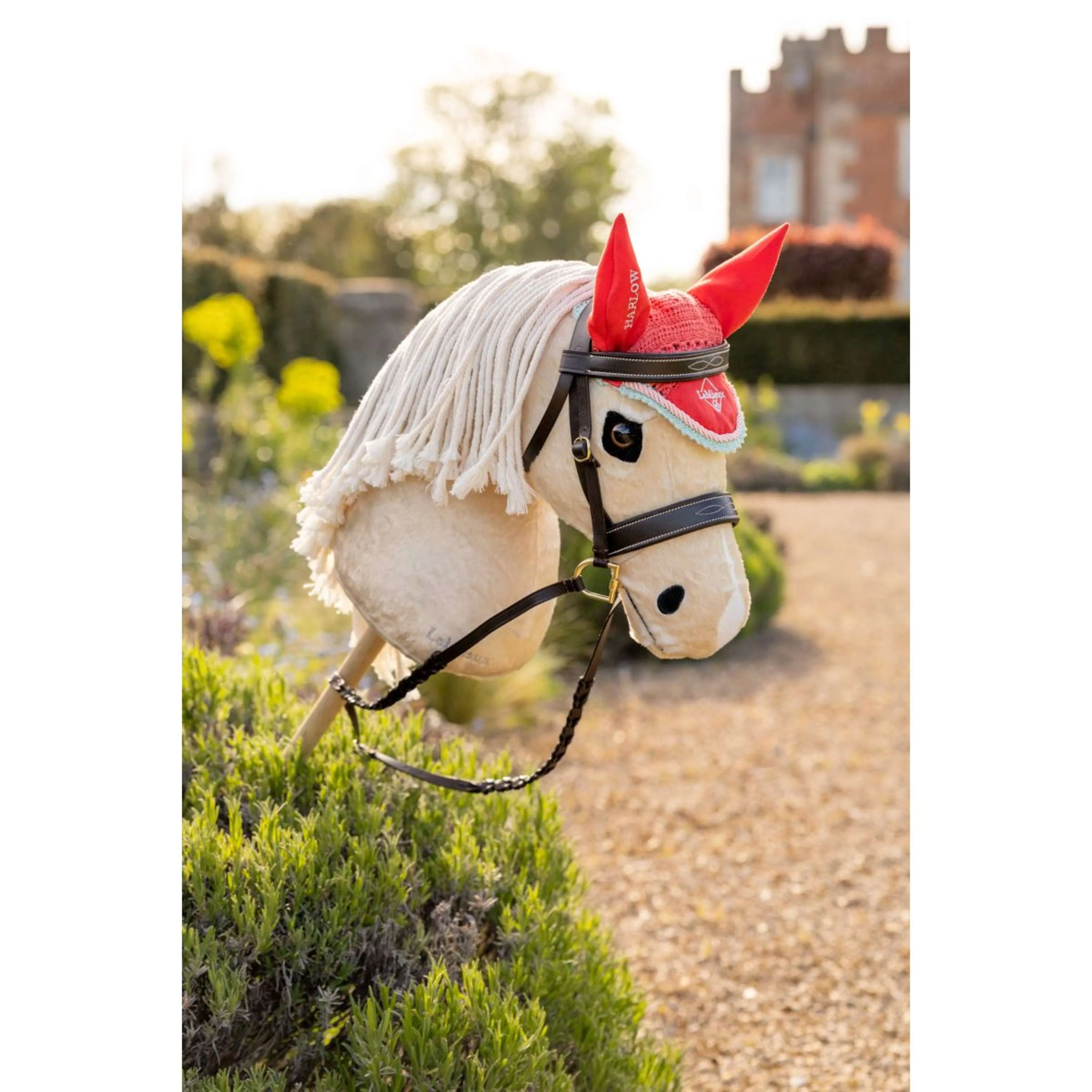 LeMieux Hobby Horse Cuffietta Coral Crush - Image 2