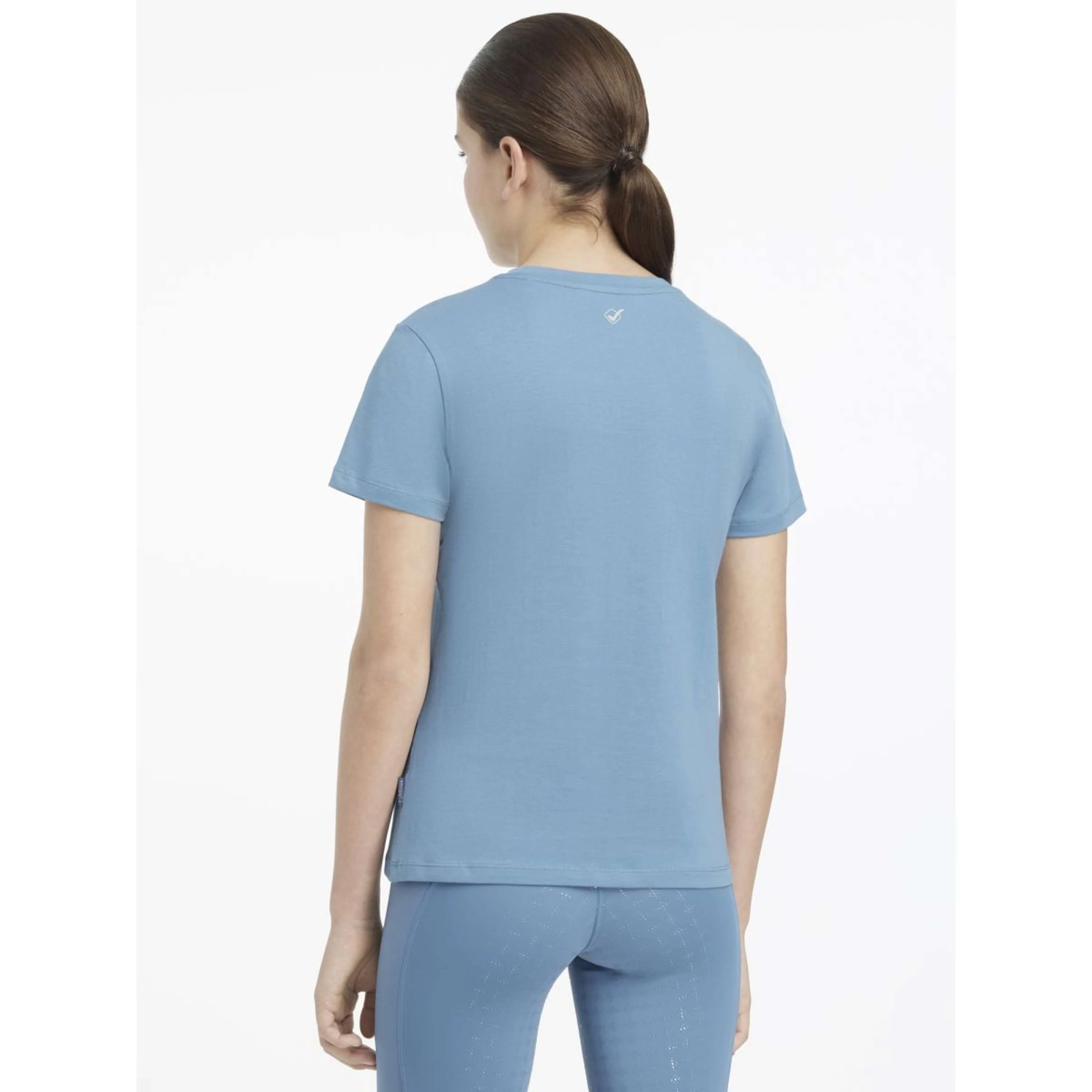 LeMieux Maglietta Young Rider Classique Ice Blue - Image 2