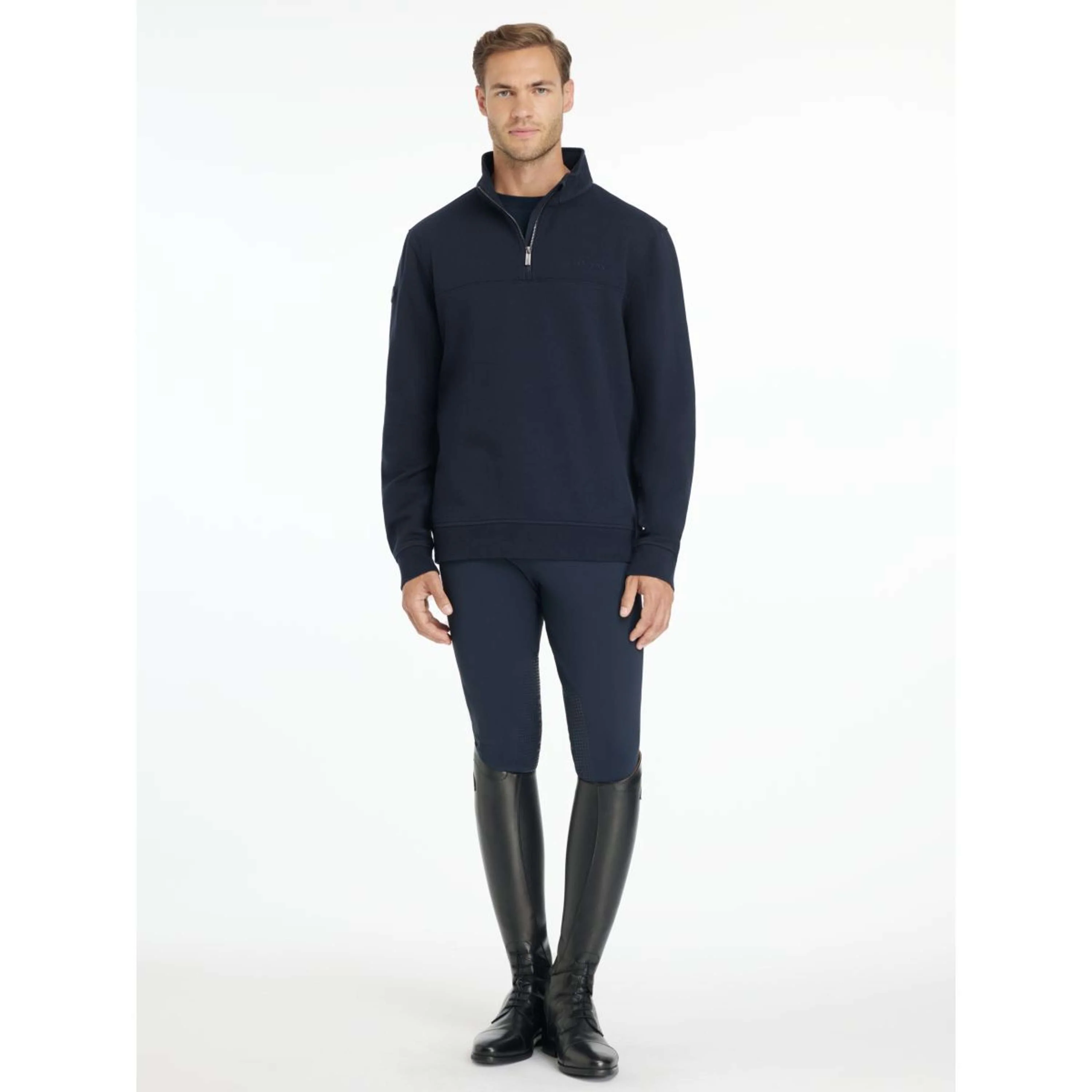LeMieux Maglione Quarter Neck Uomini Navy - Image 2