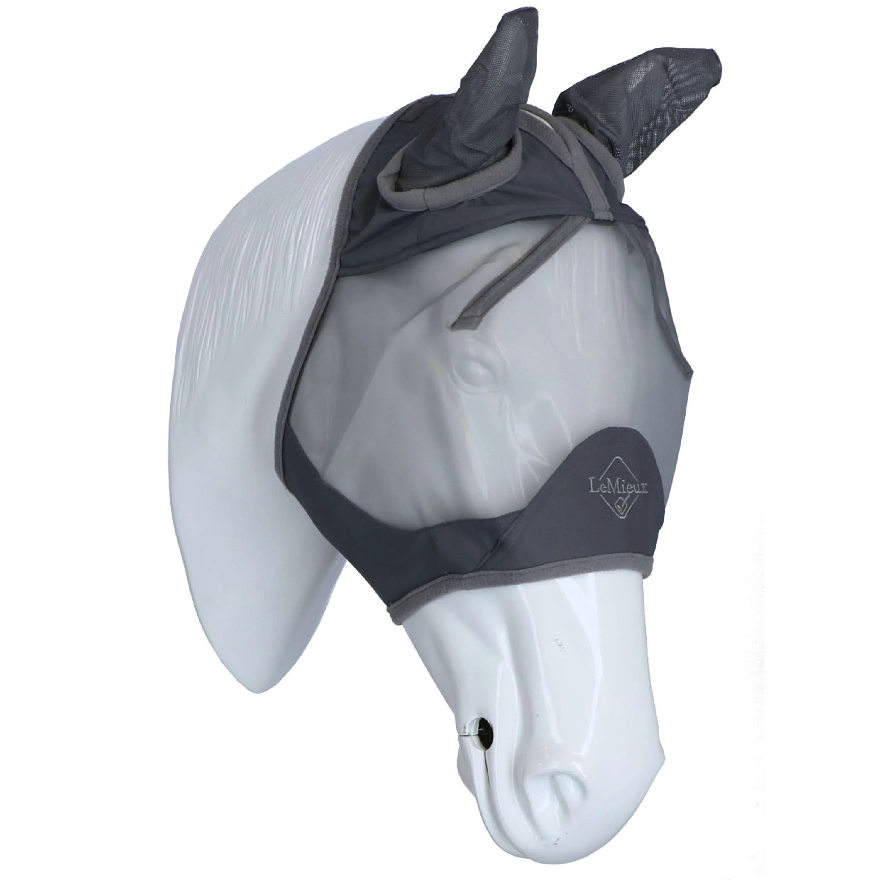 LeMieux Maschera per Mosche ArmourShield Pro Half Grigio - Image 2