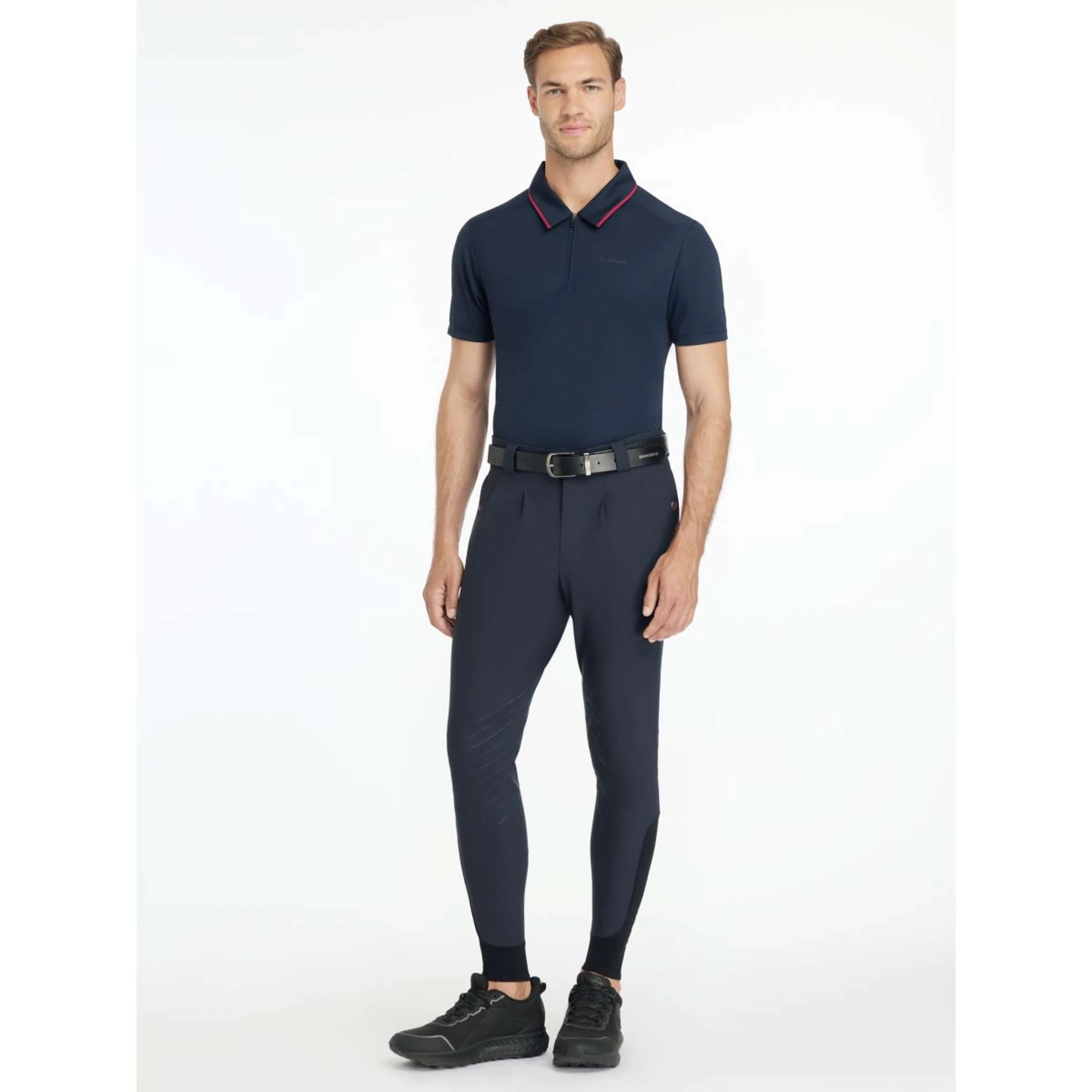 LeMieux Pantaloni da Equitazione Classique Uomini Navy - Image 4