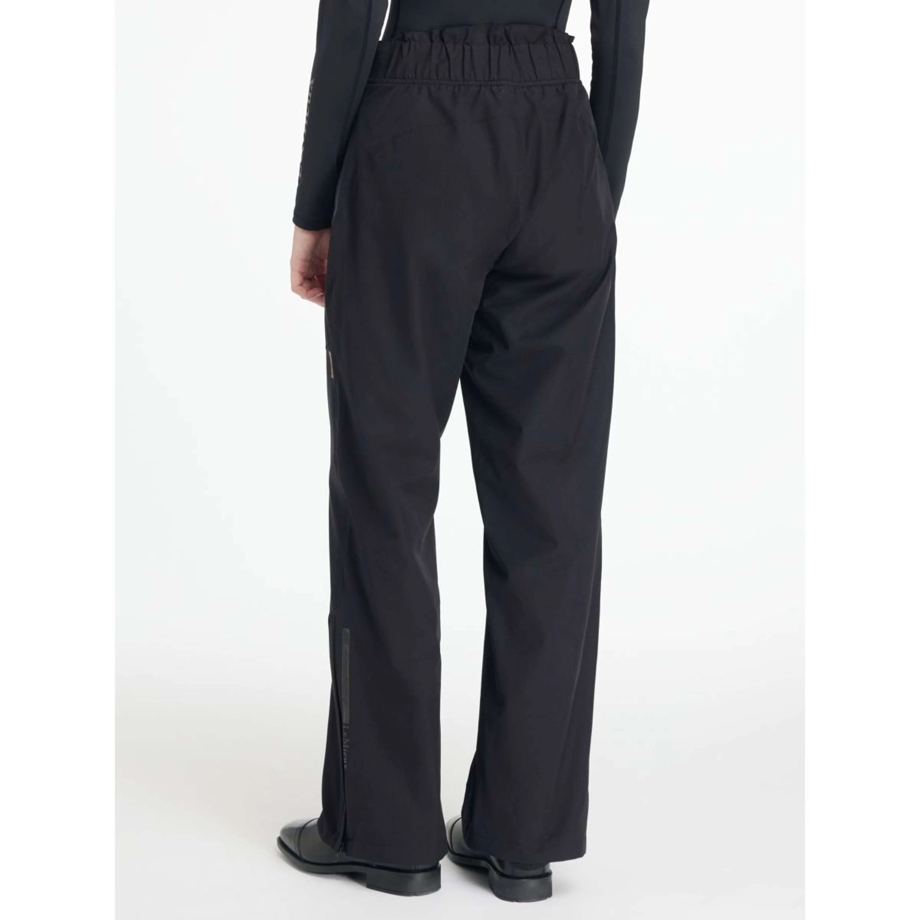 LeMieux Pantaloni da Equitazione Drytex Stormwear Impermeabile Nero - Image 2