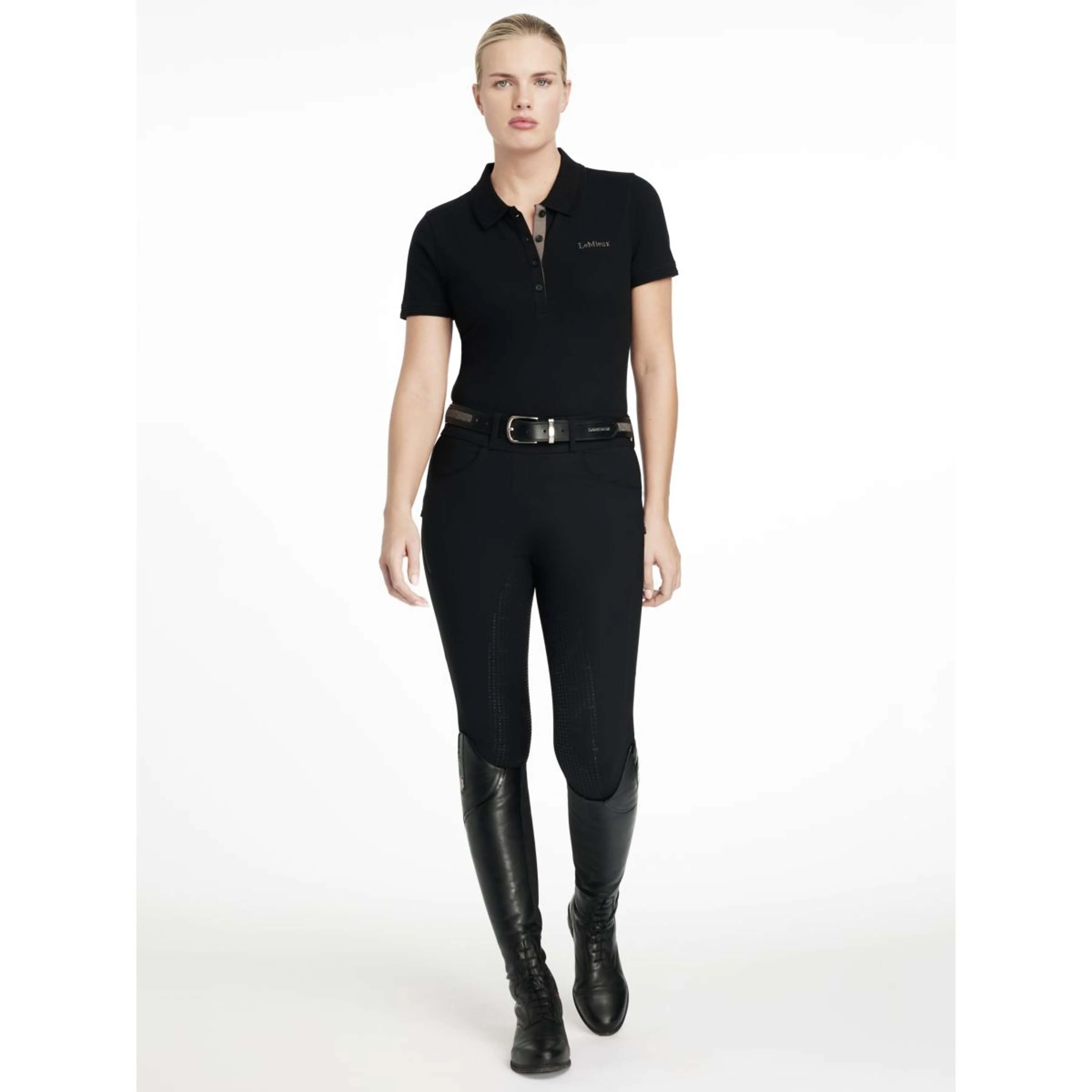 LeMieux Polo Classique Nero - Image 3