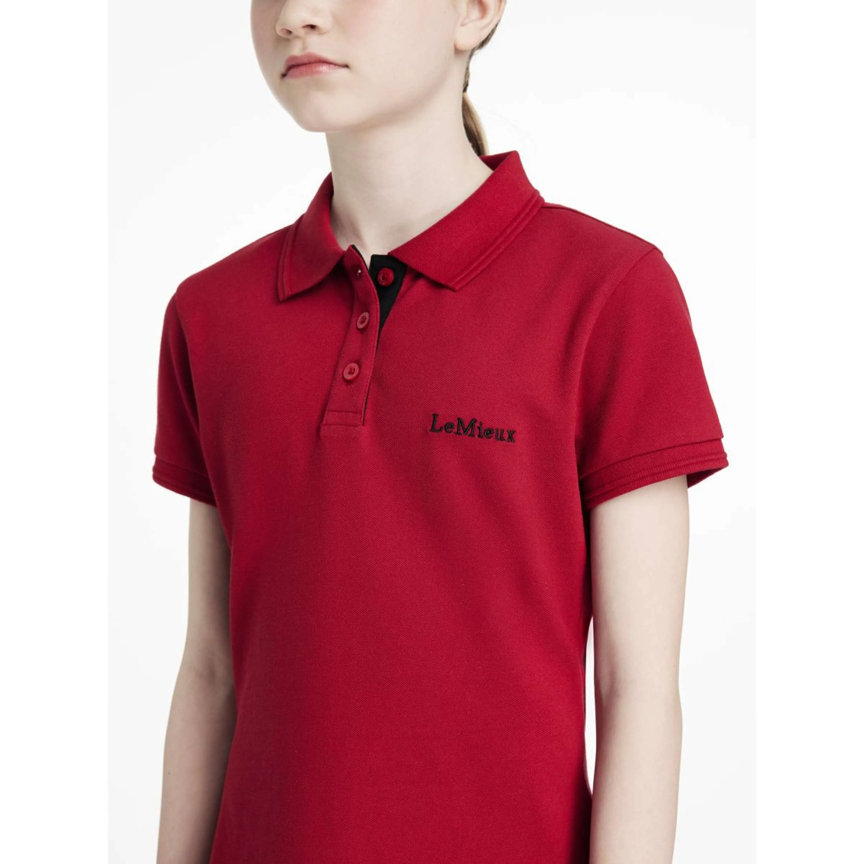 LeMieux Polo Young Rider Classique Peperoncino - Image 3