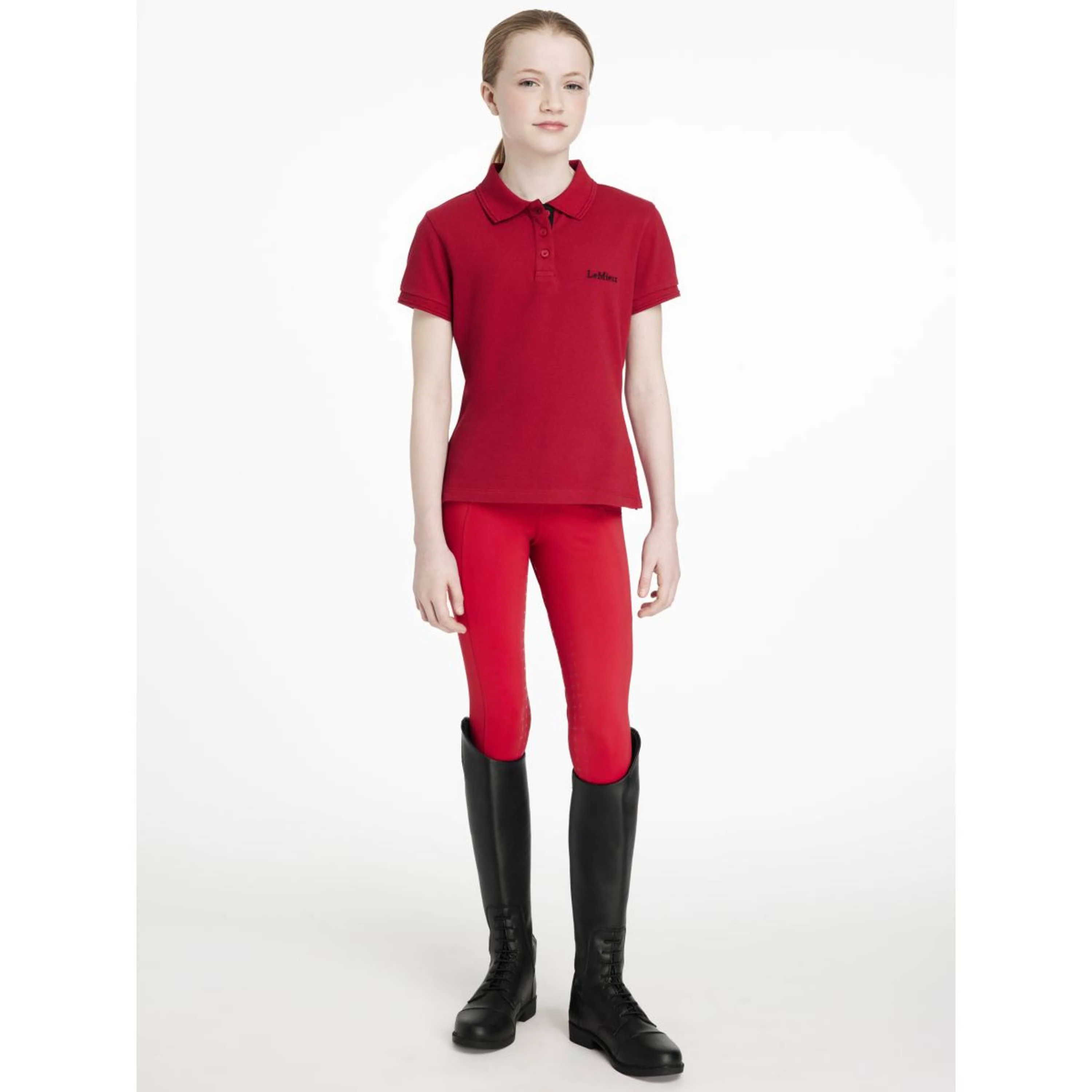 LeMieux Polo Young Rider Classique Peperoncino - Image 4