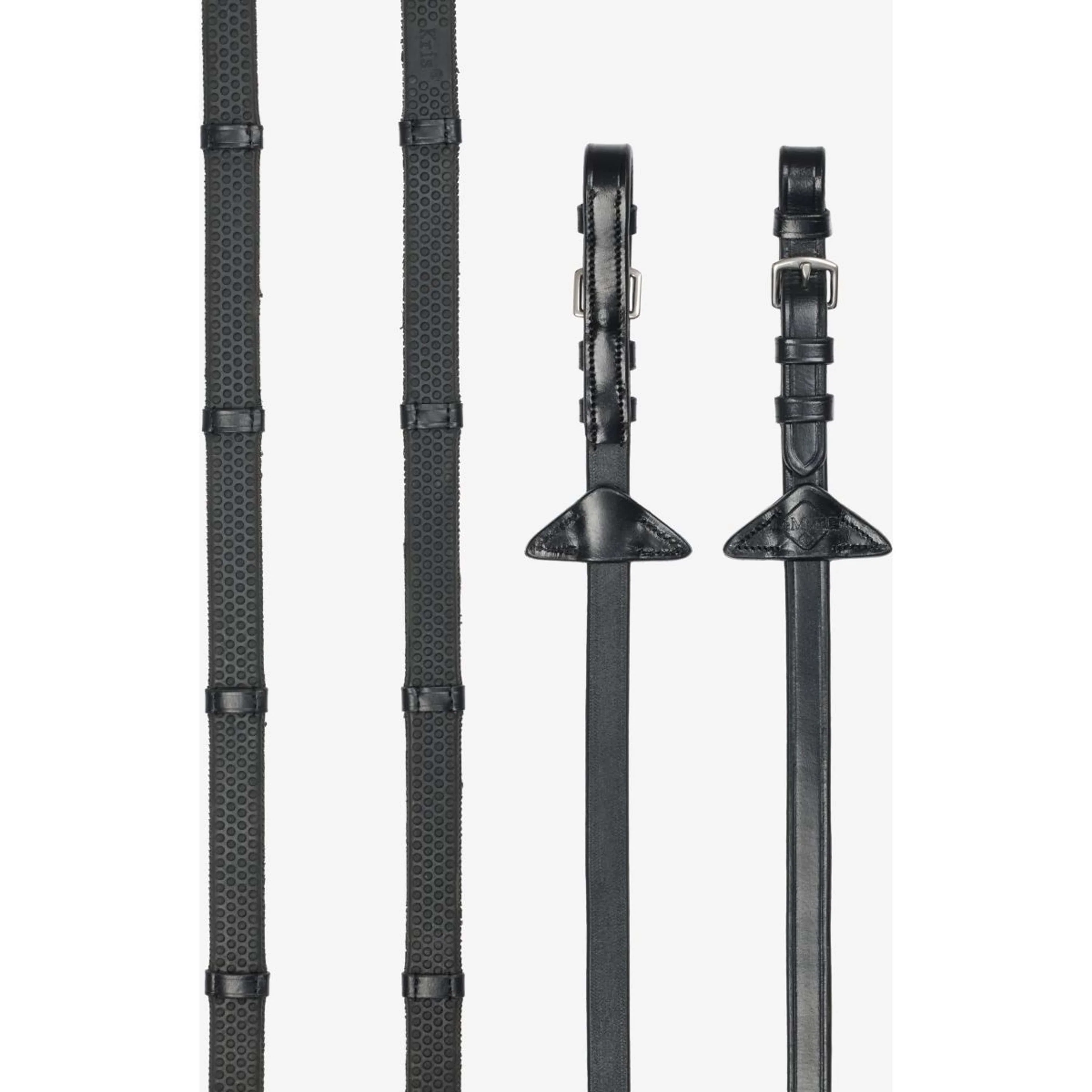 LeMieux Redini Arika Soft Rubber with Stopper Nero Argento