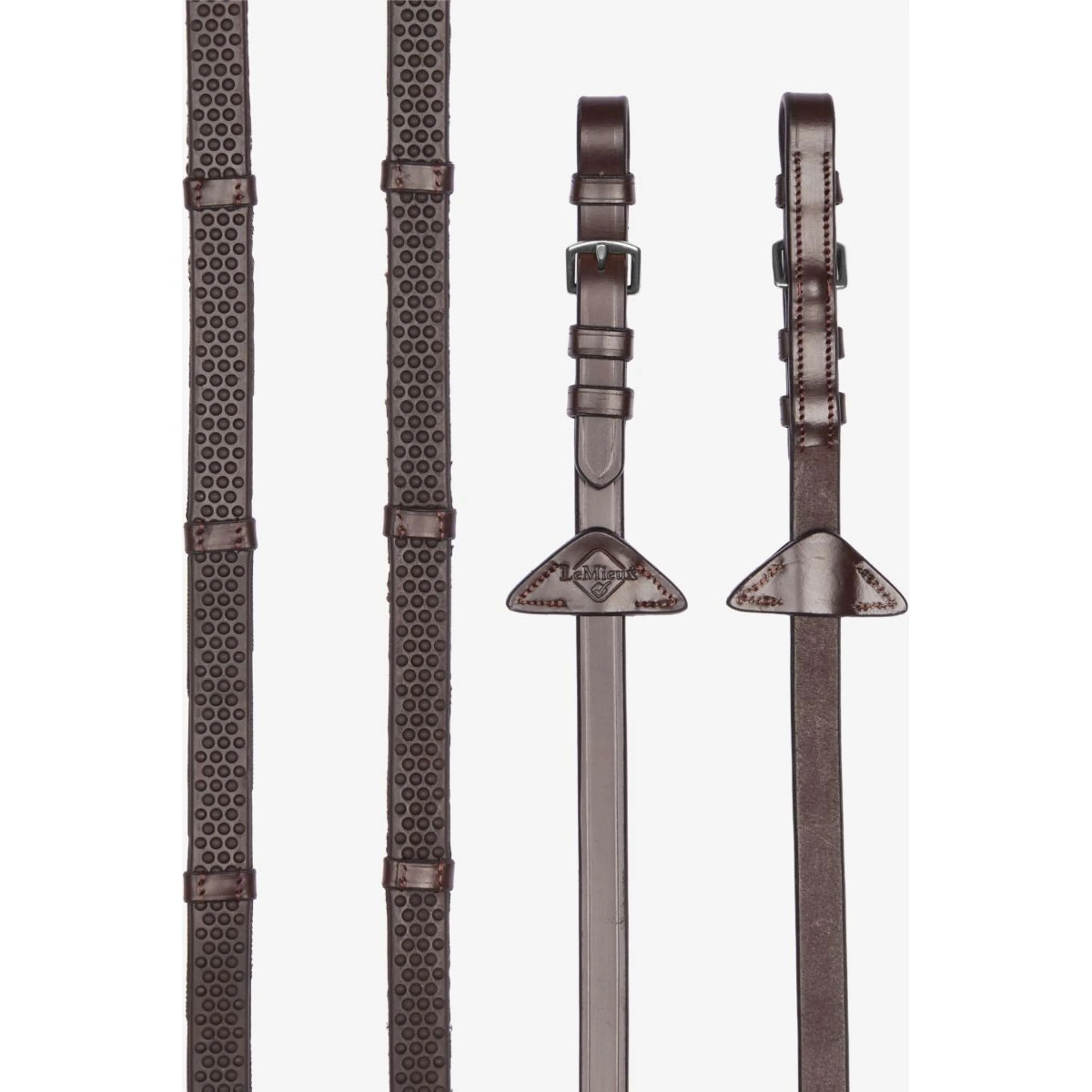 LeMieux Redini Soft Rubber with Stoppers Avana/Argento