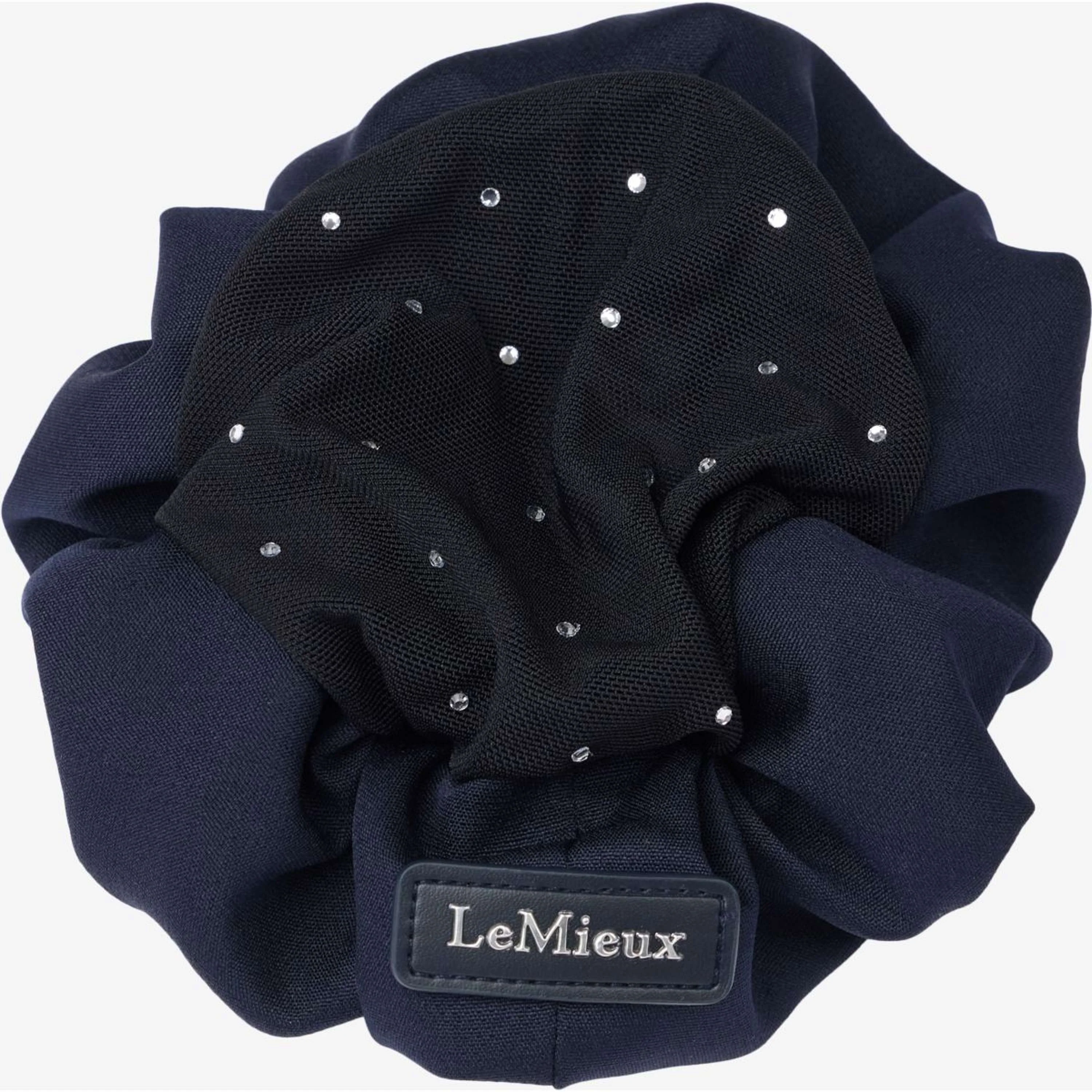 LeMieux Rete per Capelli Scrunchie Blu marino/nero - Image 2