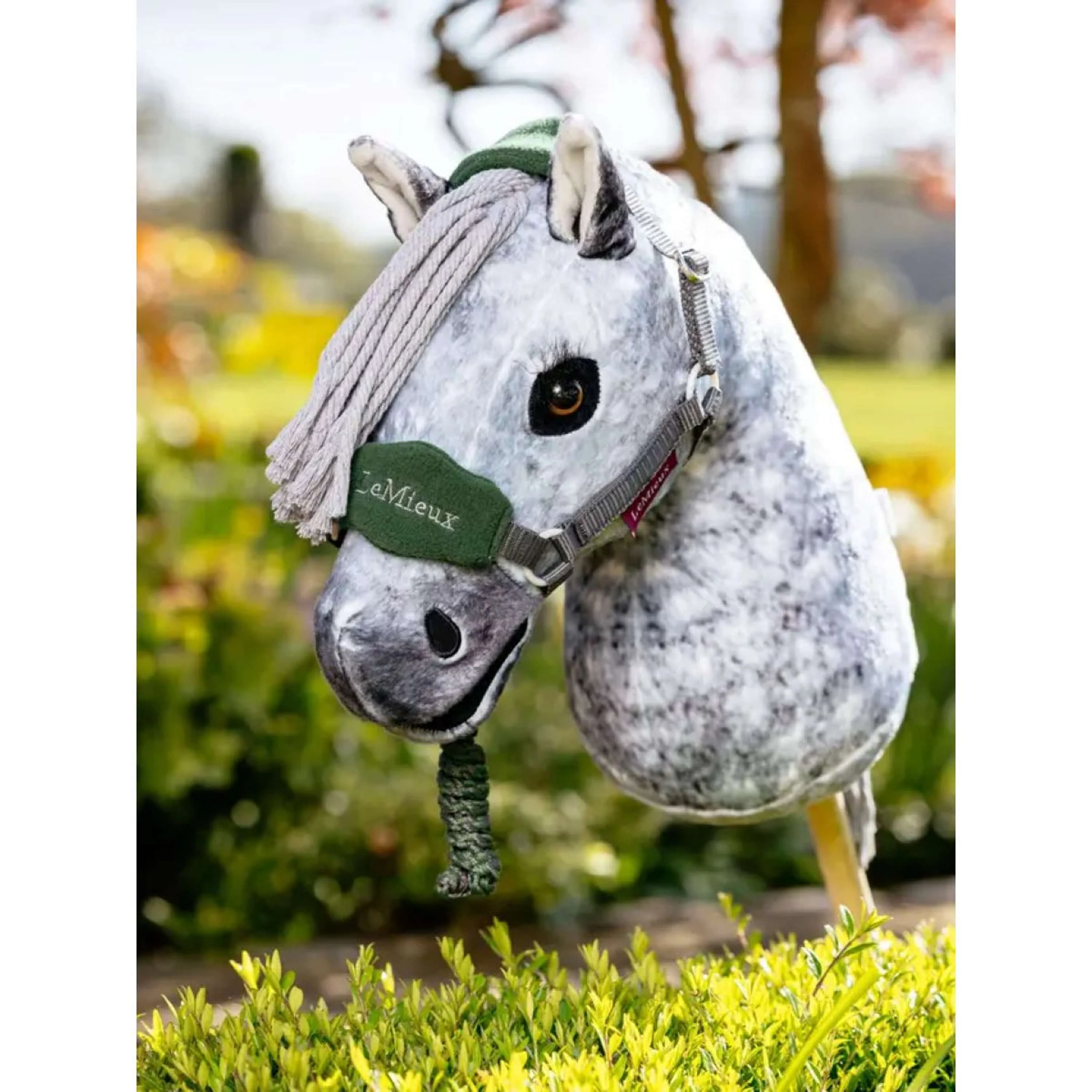 LeMieux Hobby Horse Set Cavezza Vogue Hunter Green - Image 2