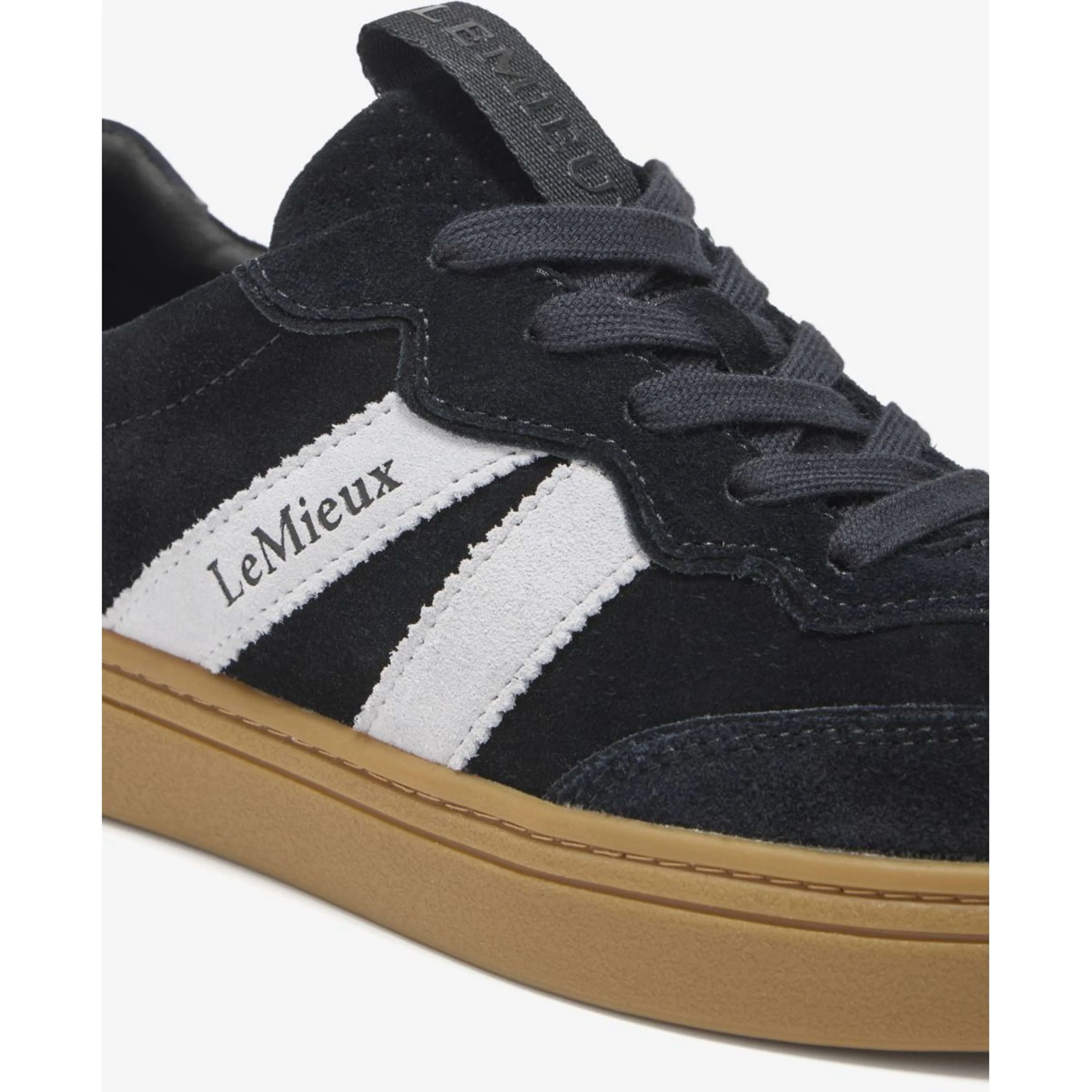 LeMieux Sneakers Stockbridge Suede Lifestyle Nero - Image 4