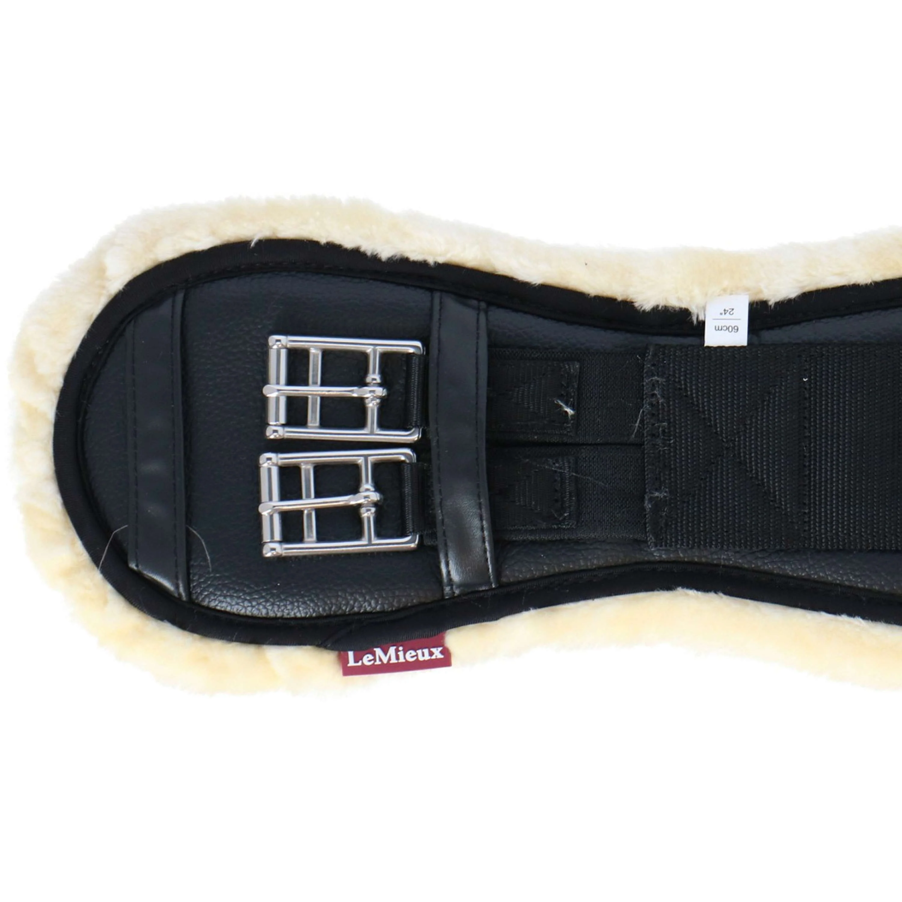 LeMieux Sottopancia da dressage ProLambs Nero/Naturale - Image 3