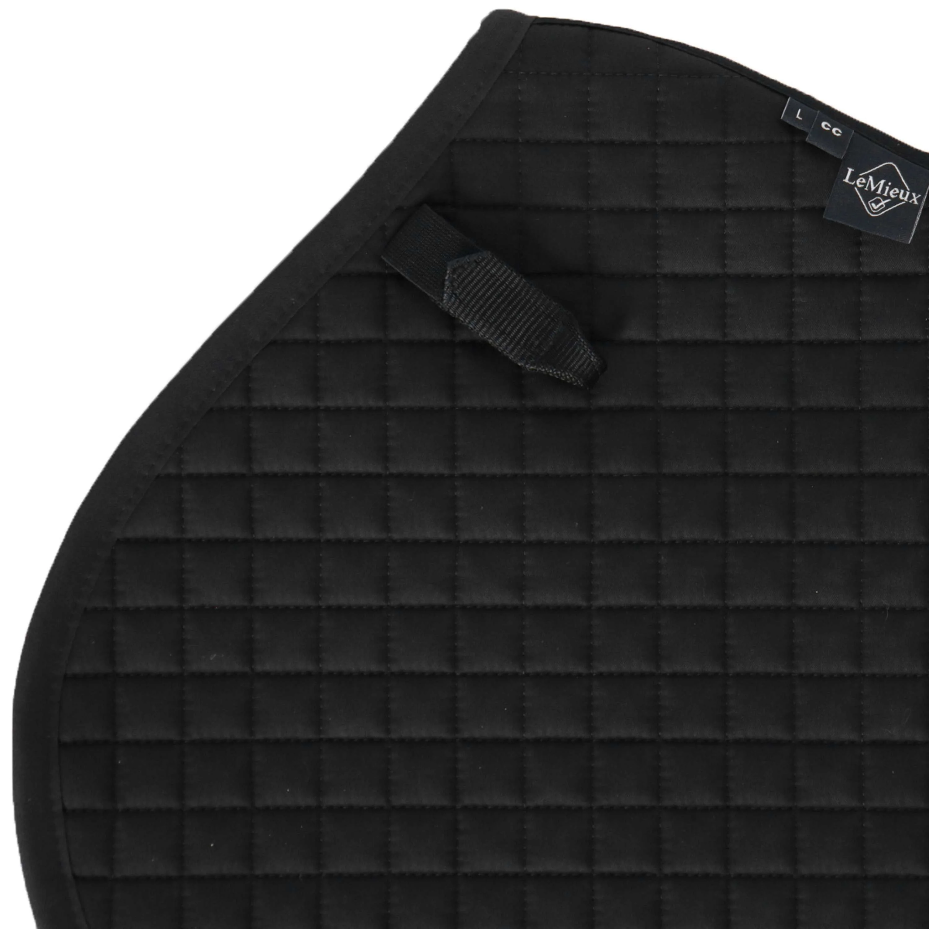 LeMieux Sottosella Cotton Square Close Contact Nero - Image 4