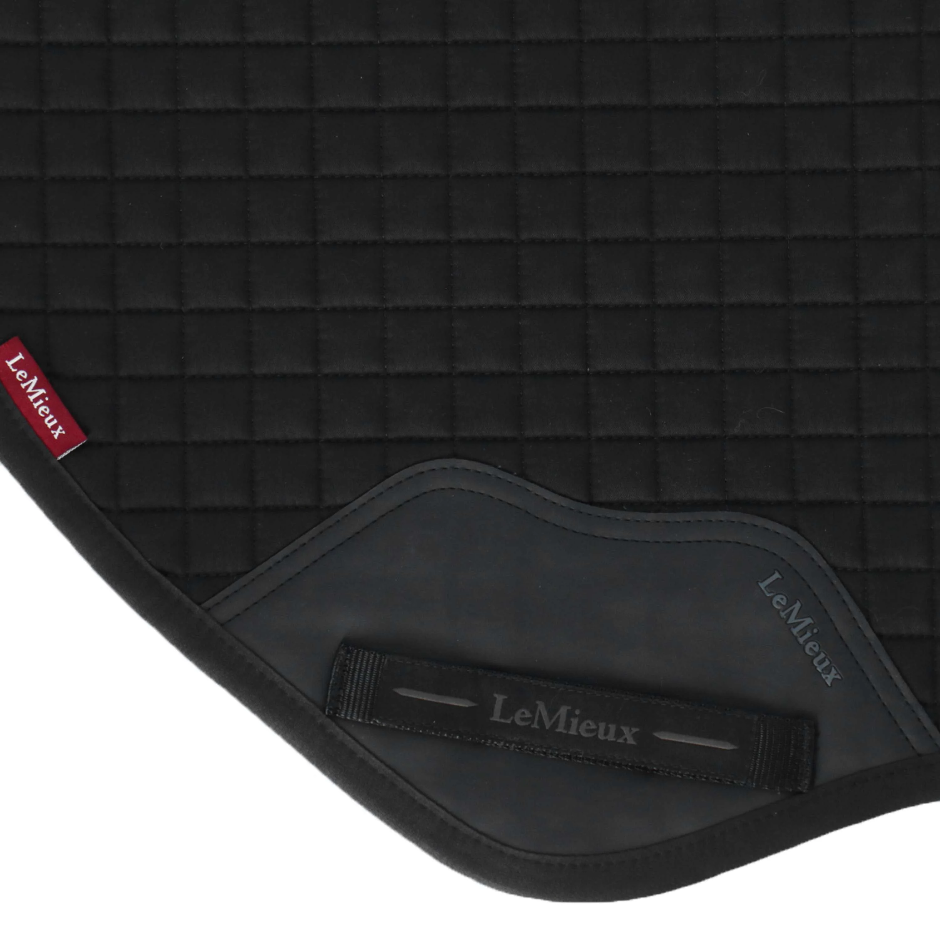 LeMieux Sottosella Cotton Square Close Contact Nero - Image 5