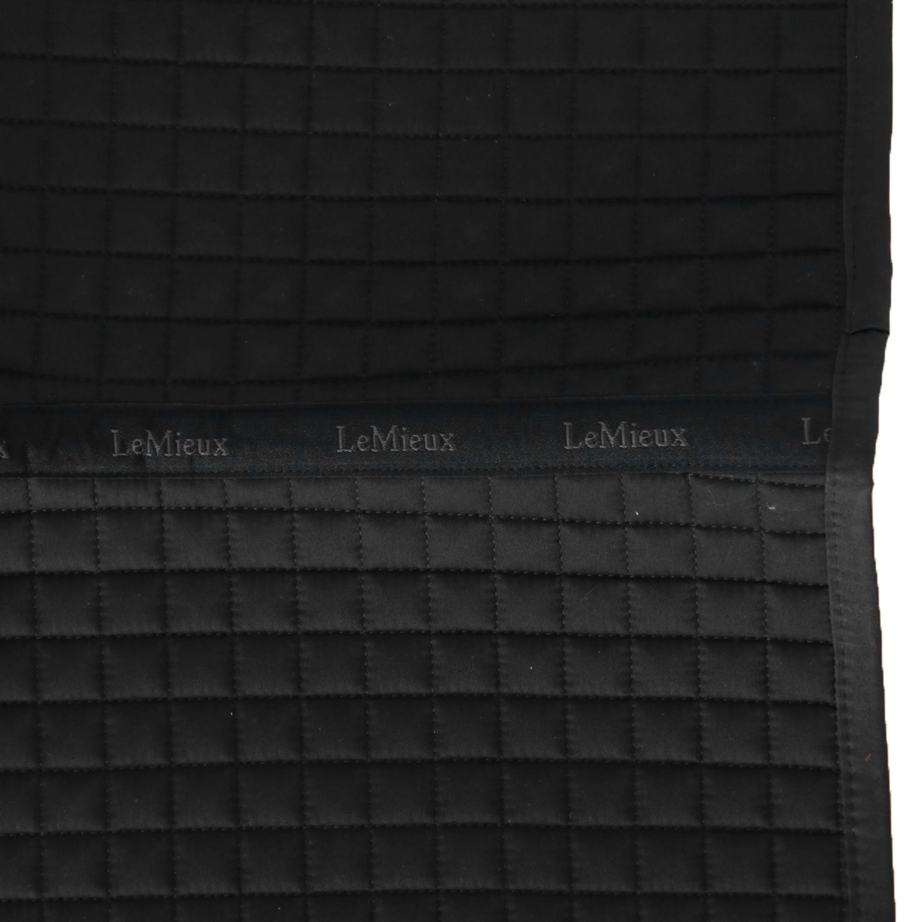 LeMieux Sottosella Cotton Square Close Contact Nero - Image 8