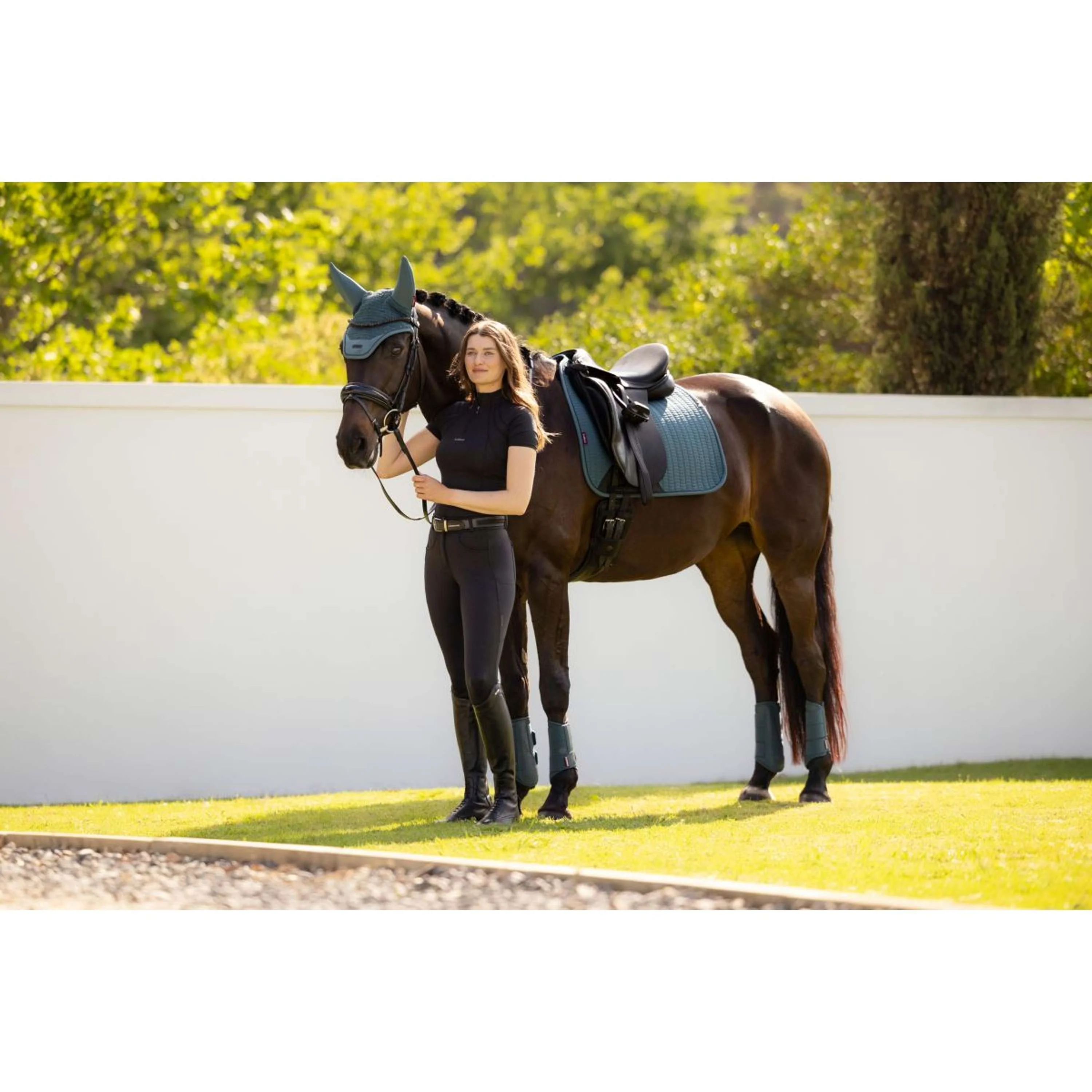 LeMieux Sottosella Essence Square Dressage Jungle - Image 5