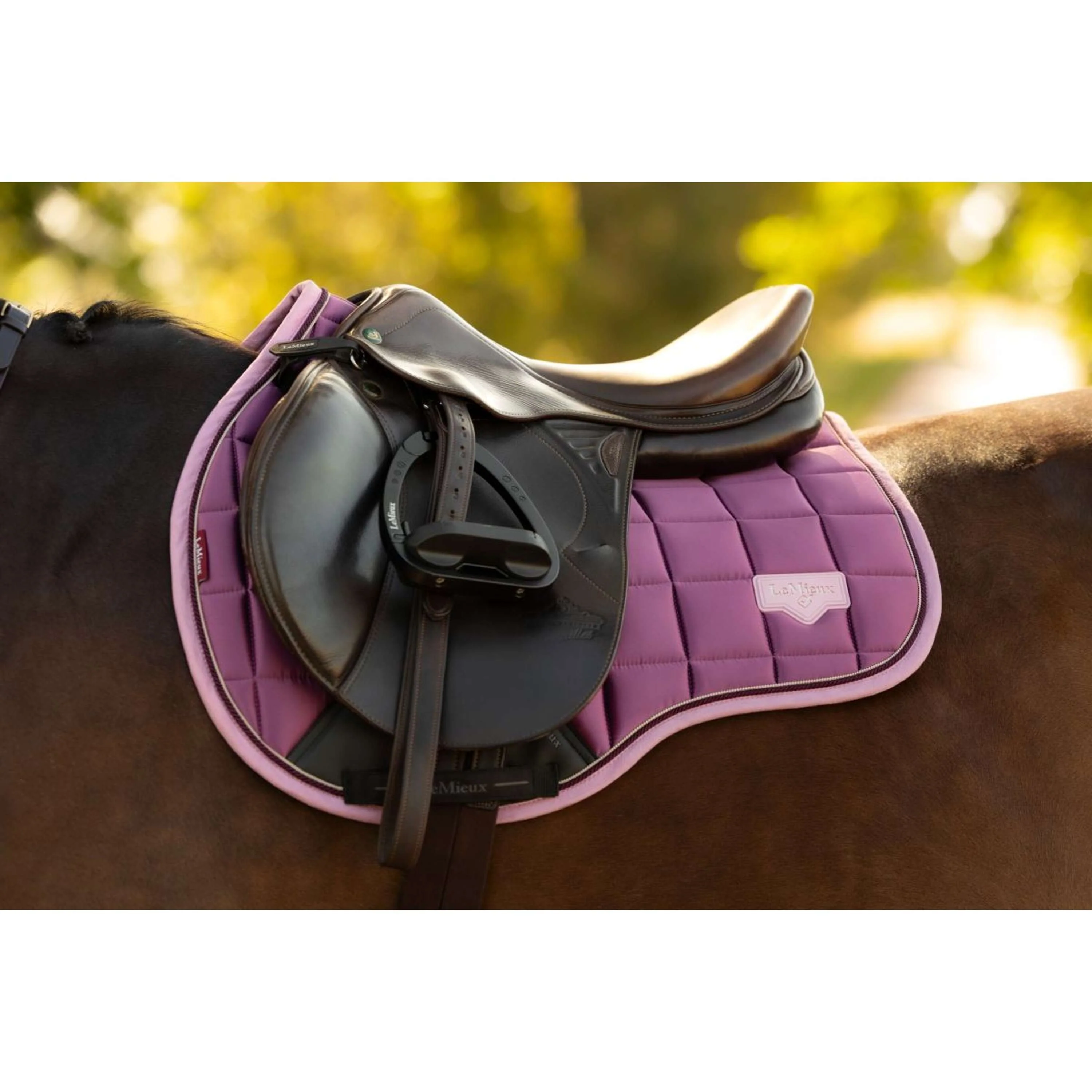 LeMieux Sottosella Loire Classic Square Uso generale Mallow - Image 2