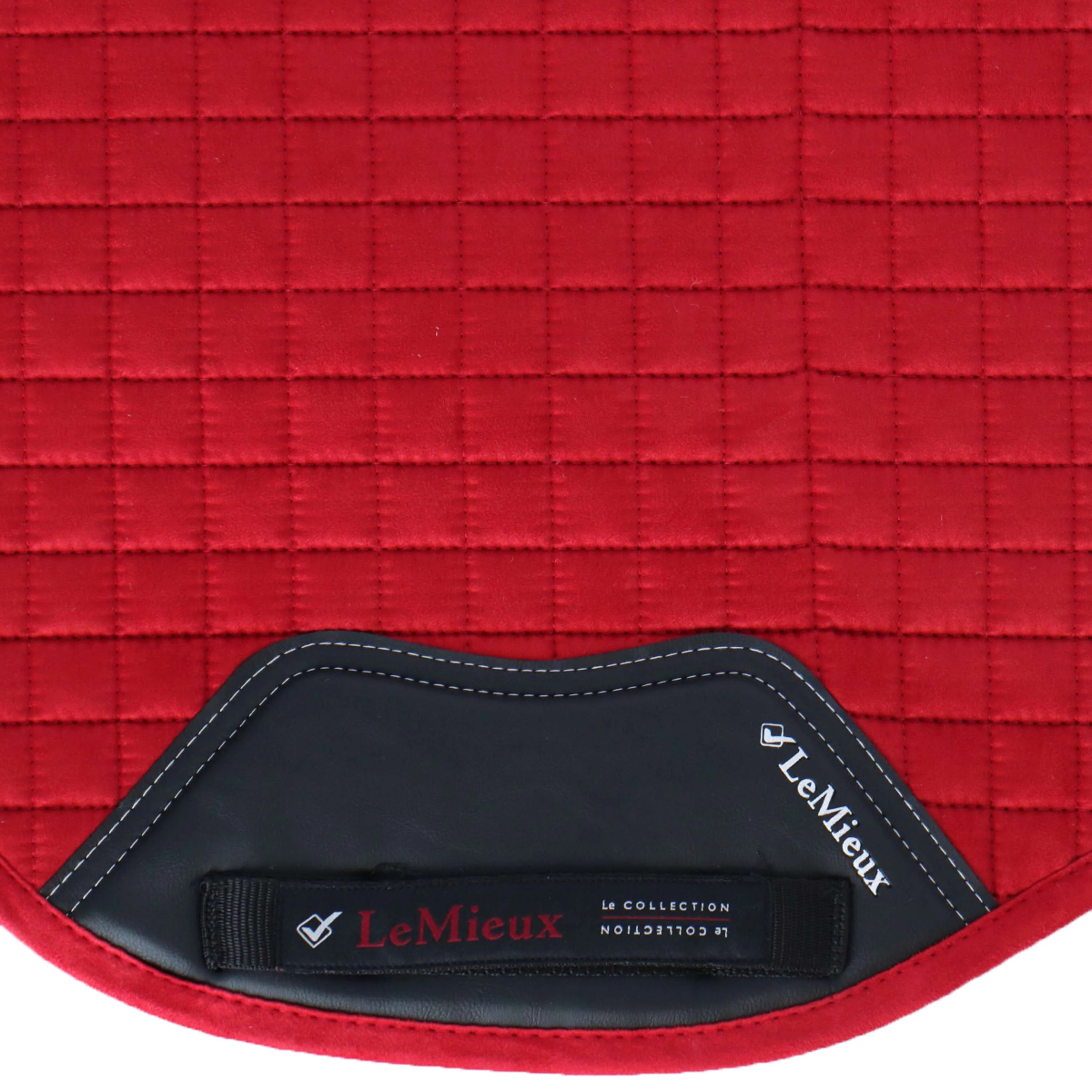 LeMieux Sottosella Luxury VZ quadrata Chilli Red - Image 6
