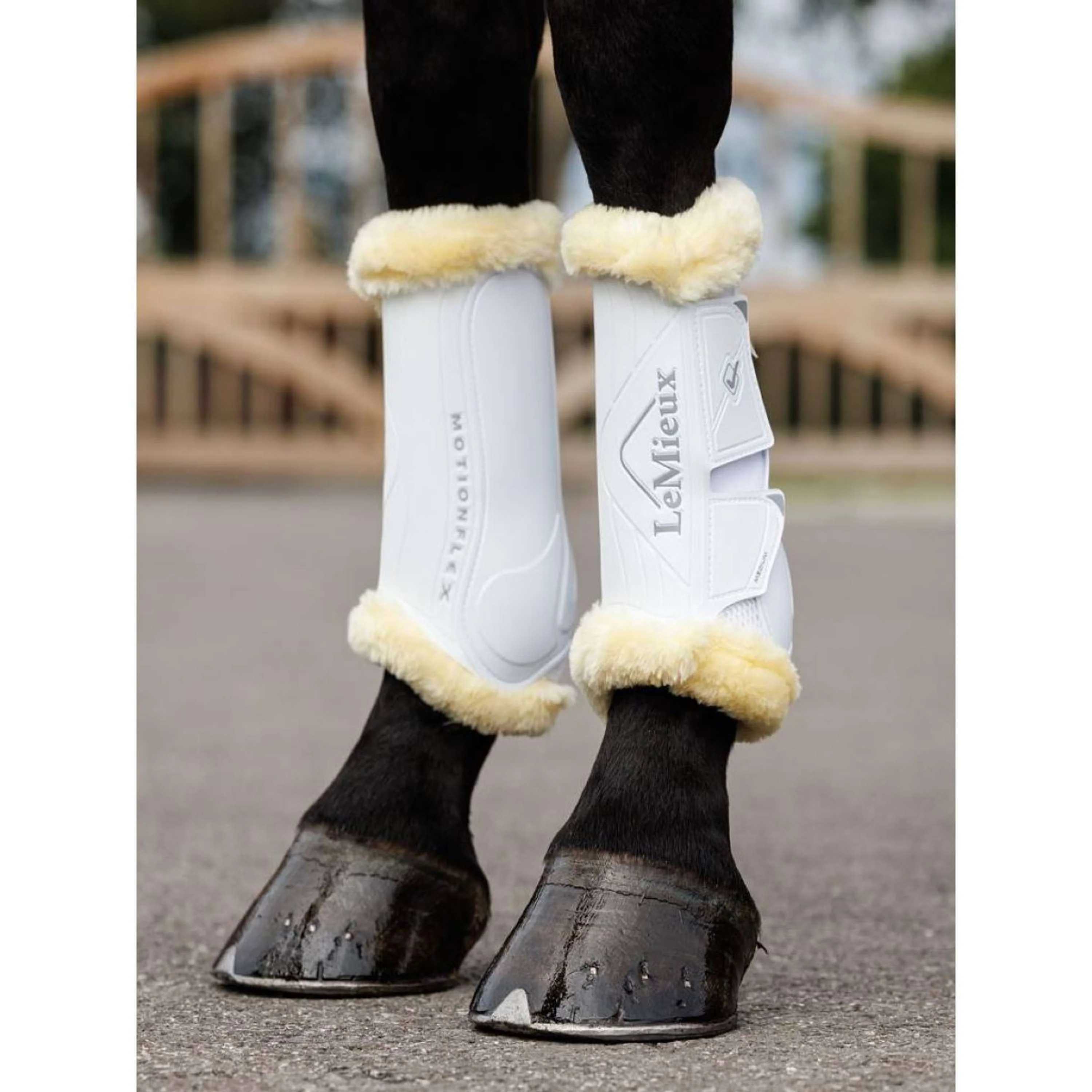 LeMieux Stivali da dressage Motionflex Bianco - Image 3